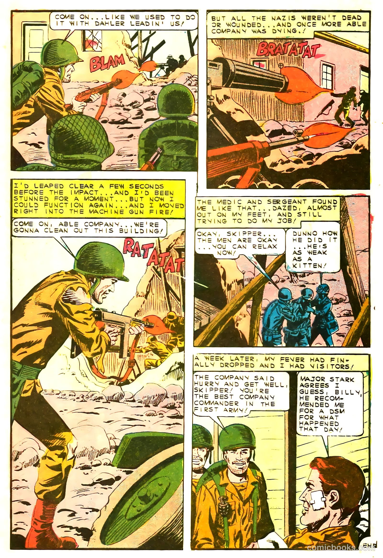 War Heroes #21 (1966) — page 33 of 36