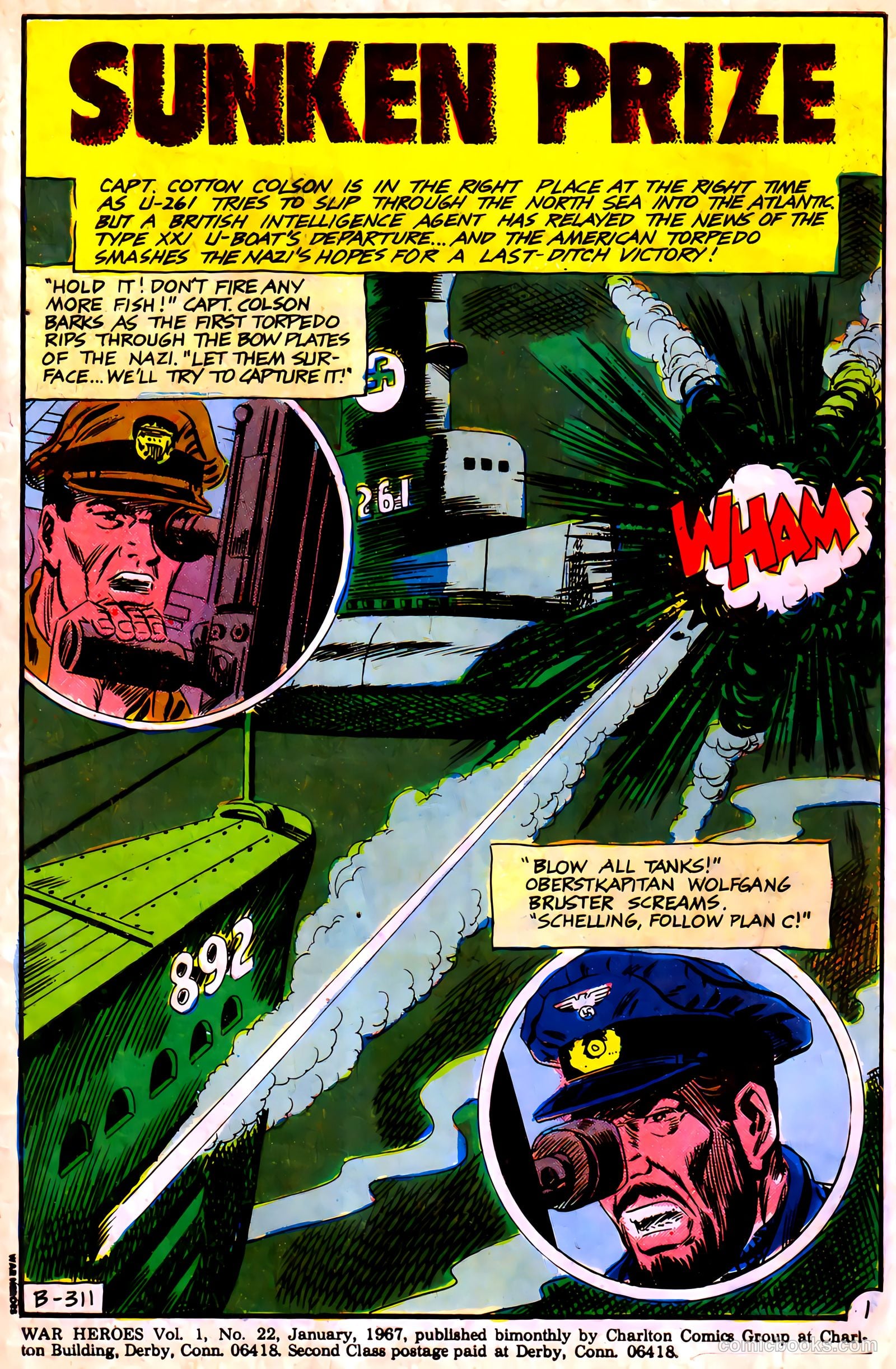 War Heroes #22 (1967) — page 3 of 36