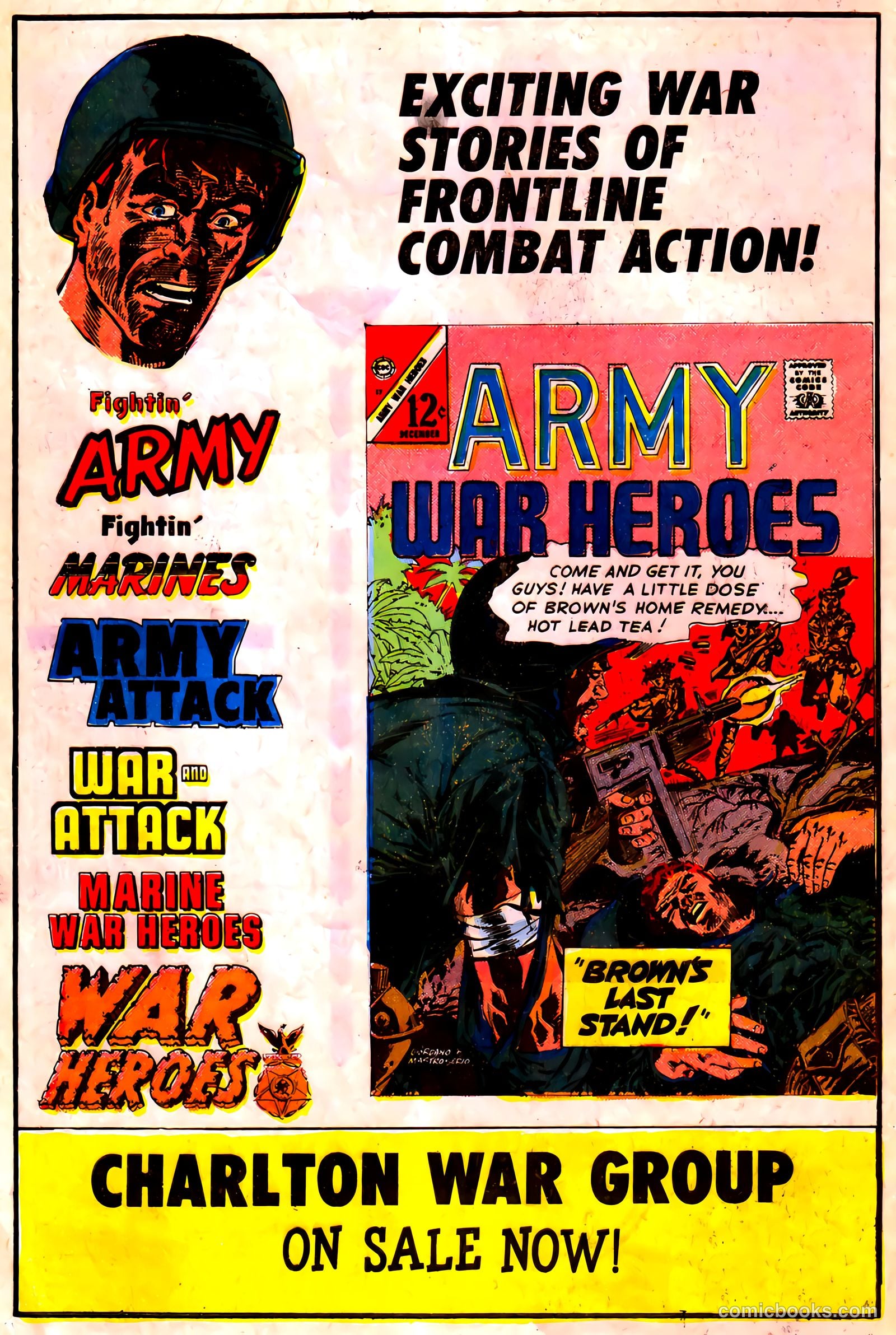 War Heroes #22 (1967) — page 8 of 36