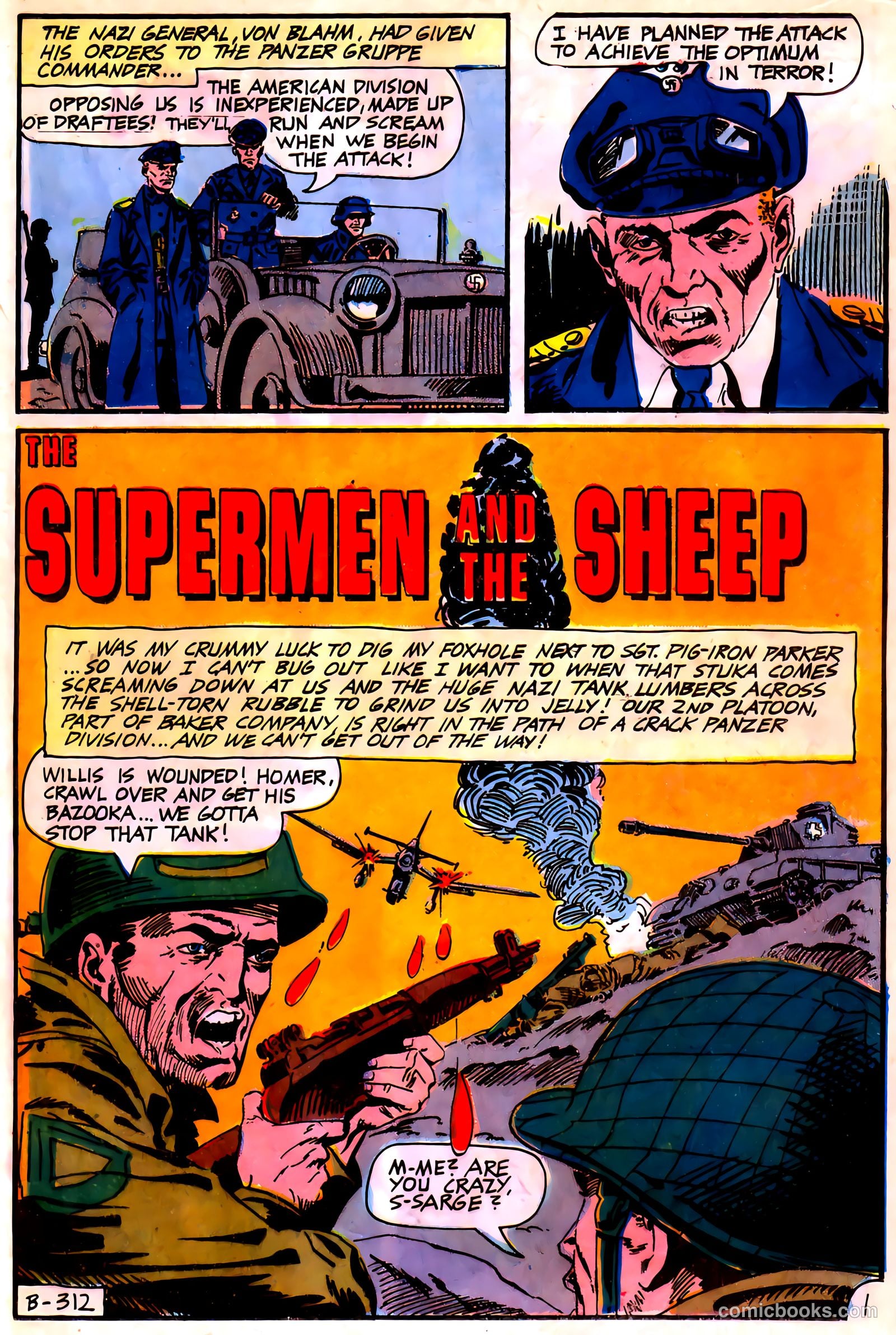 War Heroes #22 (1967) — page 25 of 36
