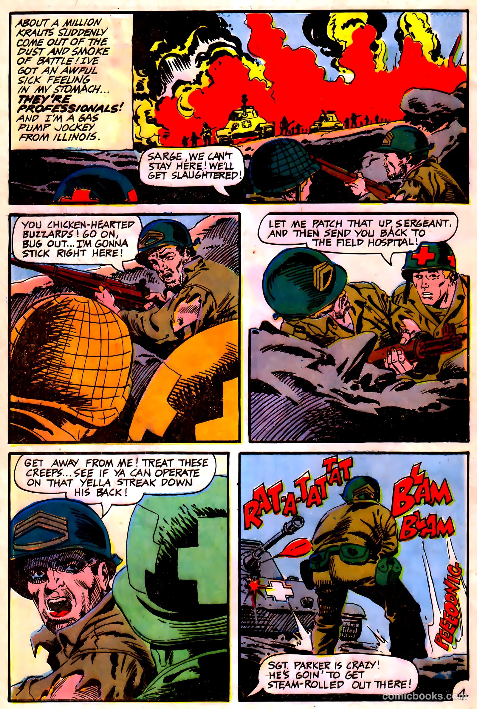 War Heroes #22 (1967) — page 28 of 36