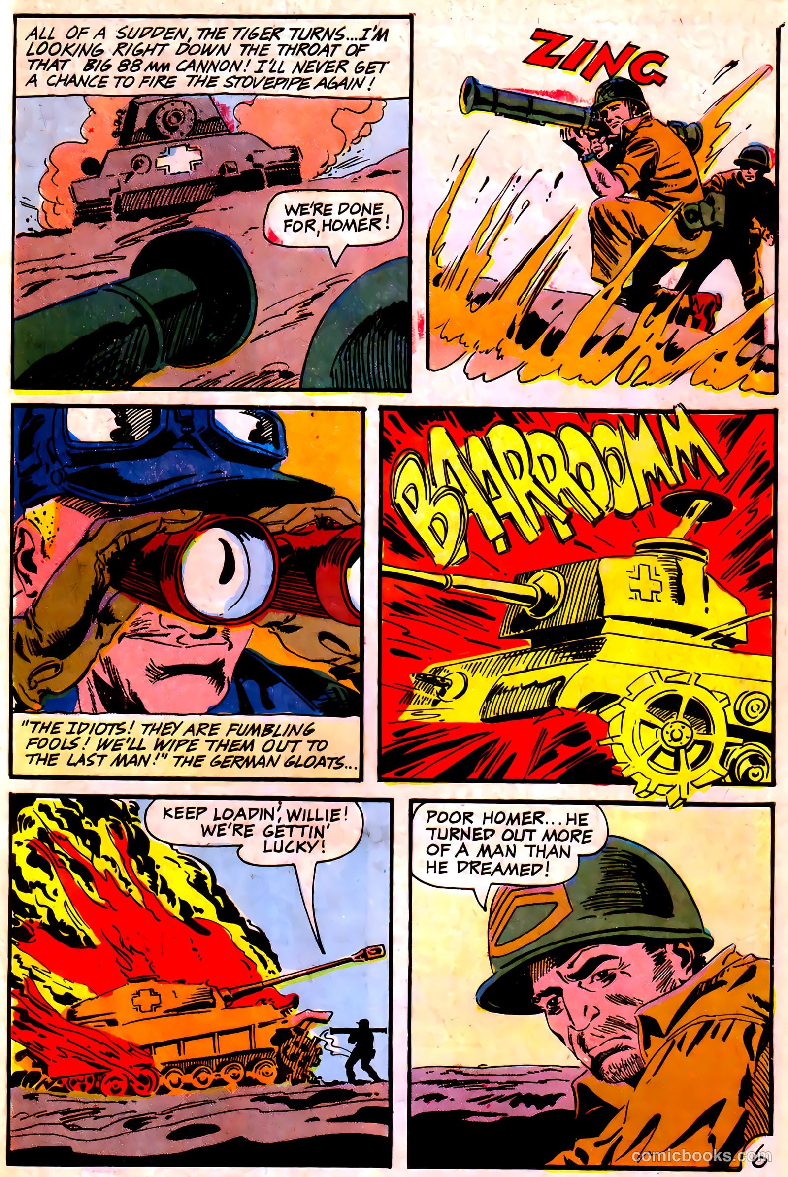 War Heroes #22 (1967) — page 31 of 36