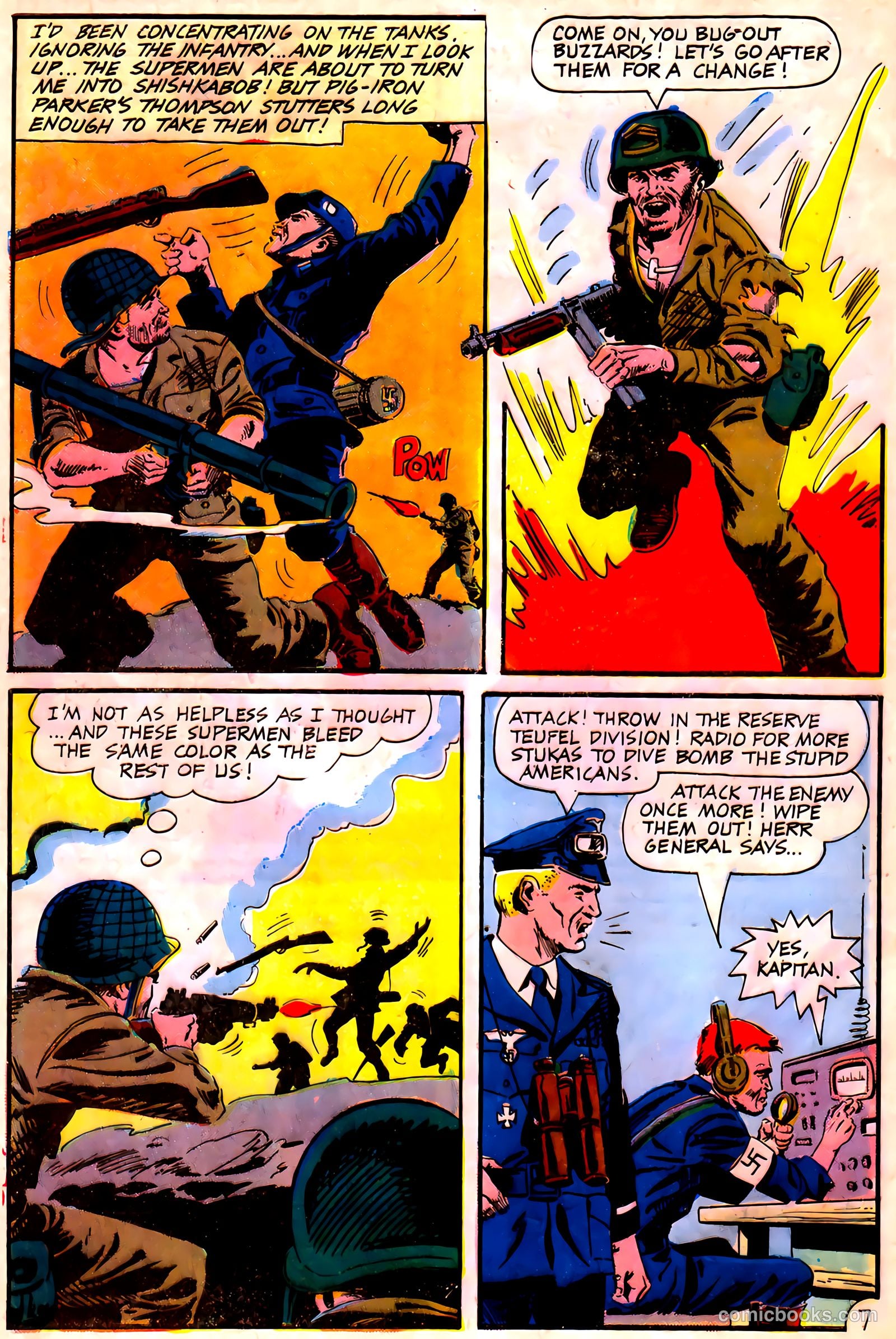 War Heroes #22 (1967) — page 32 of 36
