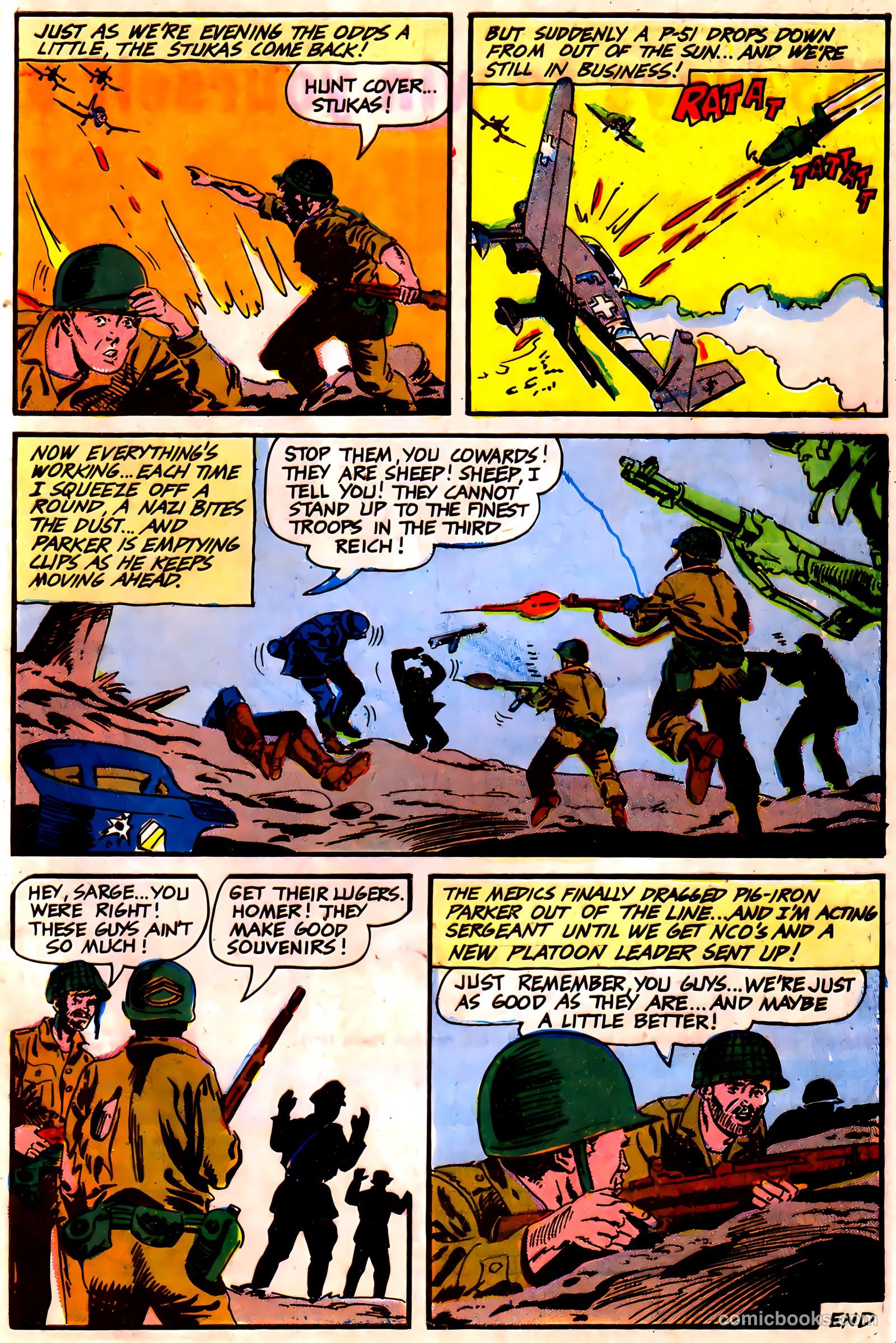 War Heroes #22 (1967) — page 33 of 36