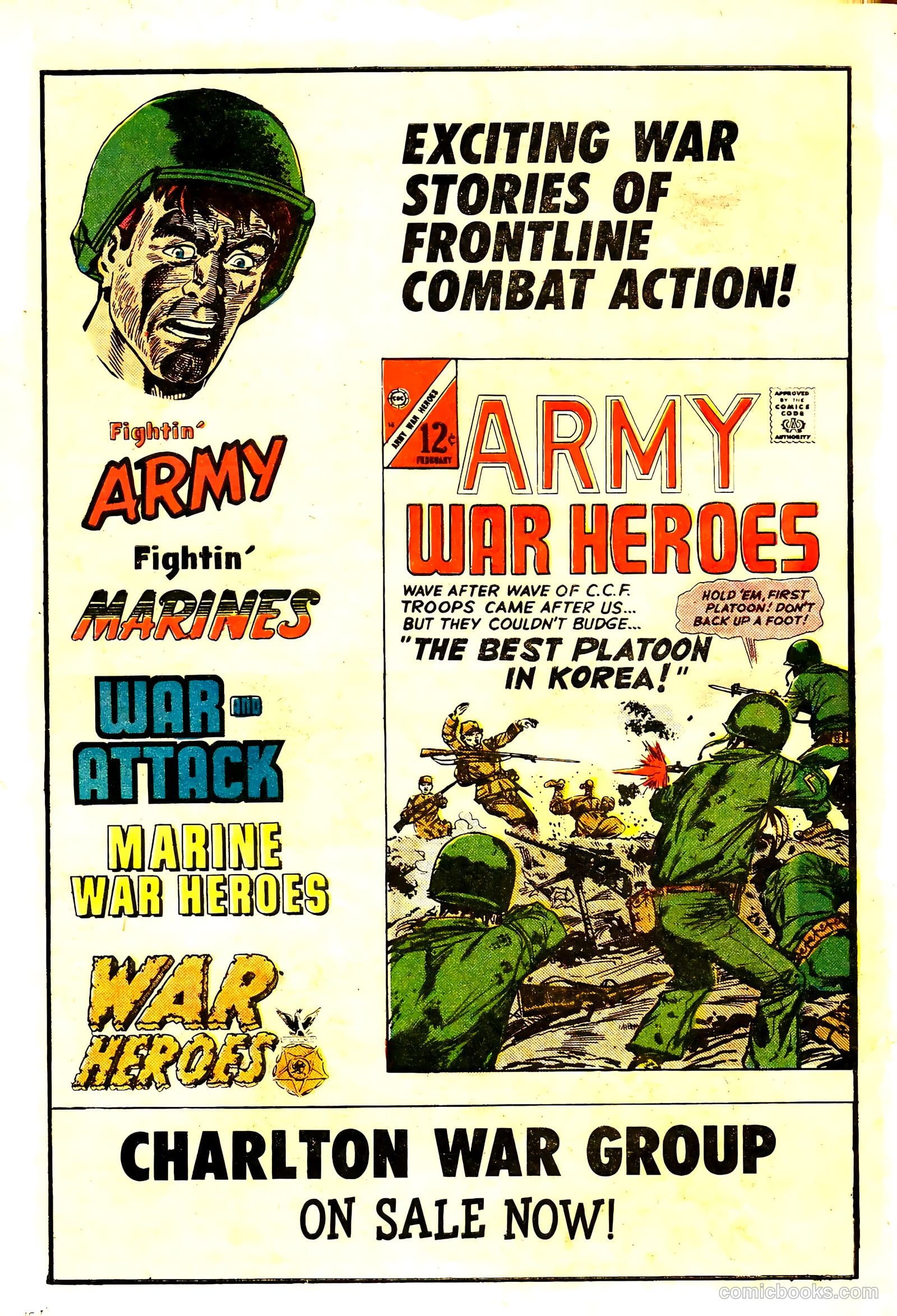 War Heroes #23 (1967) — page 8 of 36