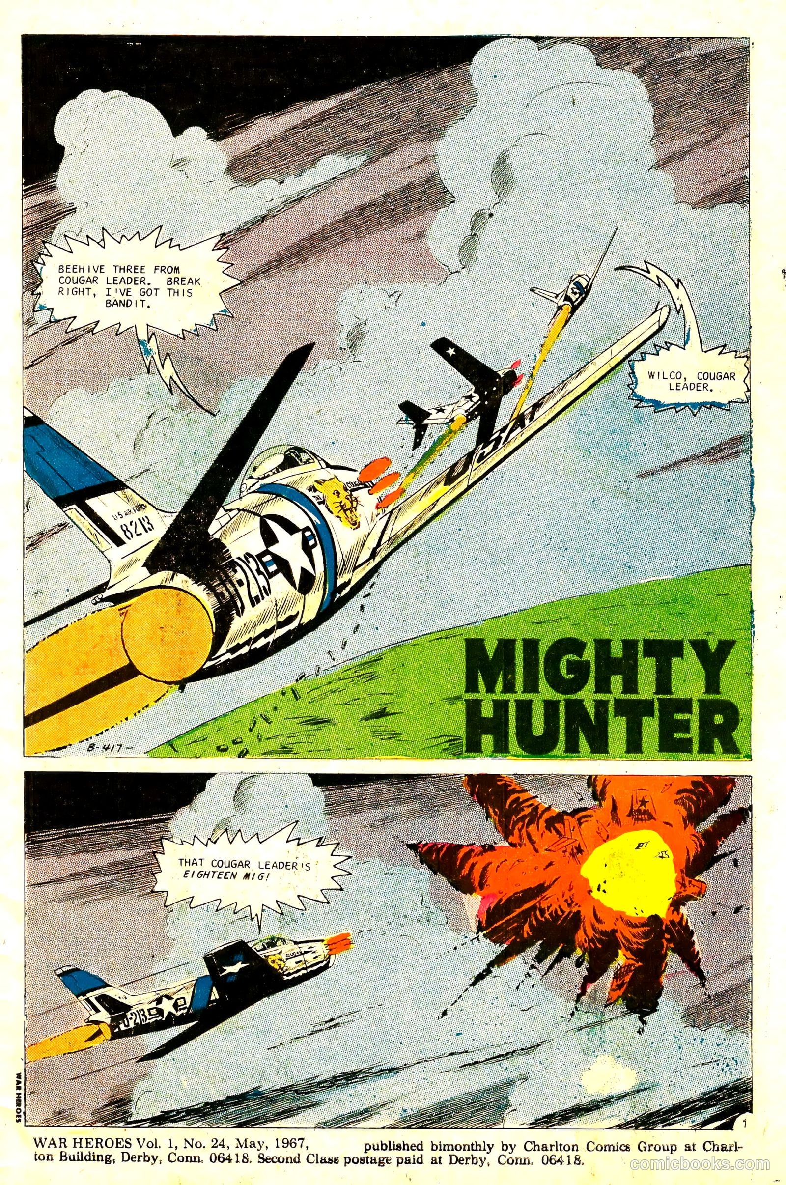 War Heroes #24 (1967) — page 3 of 36