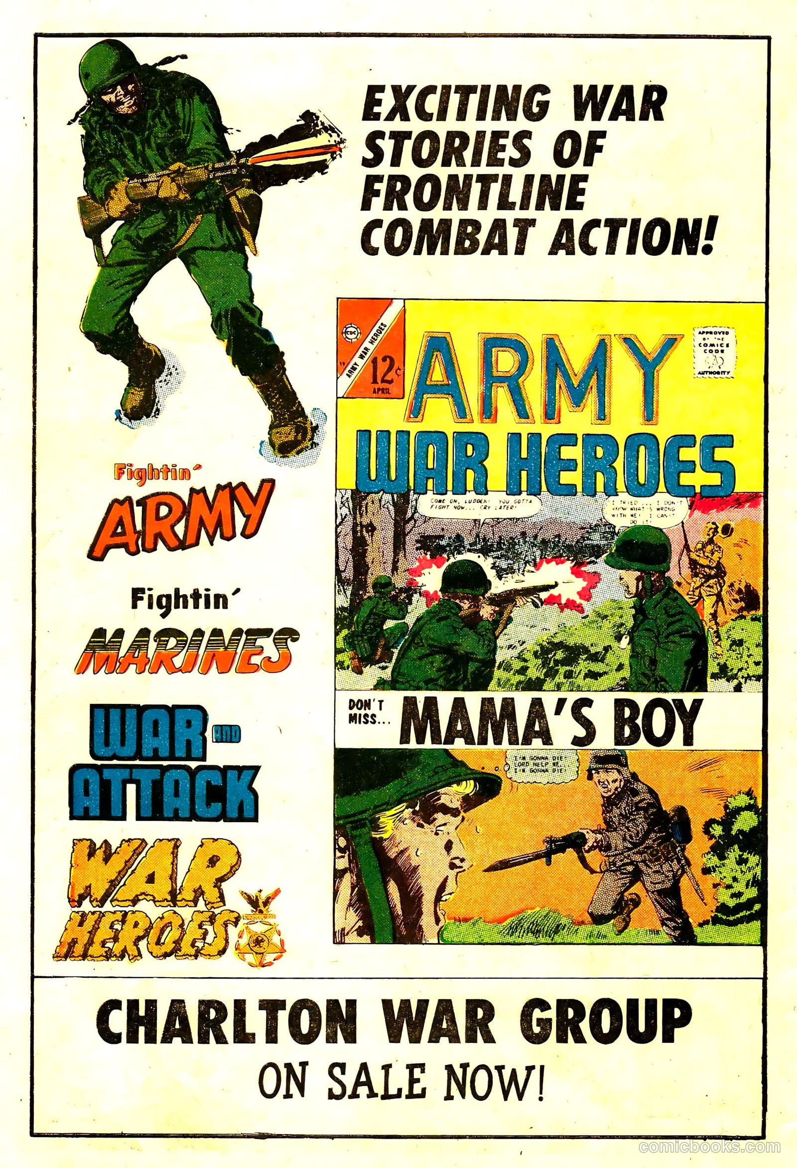 War Heroes #24 (1967) — page 8 of 36