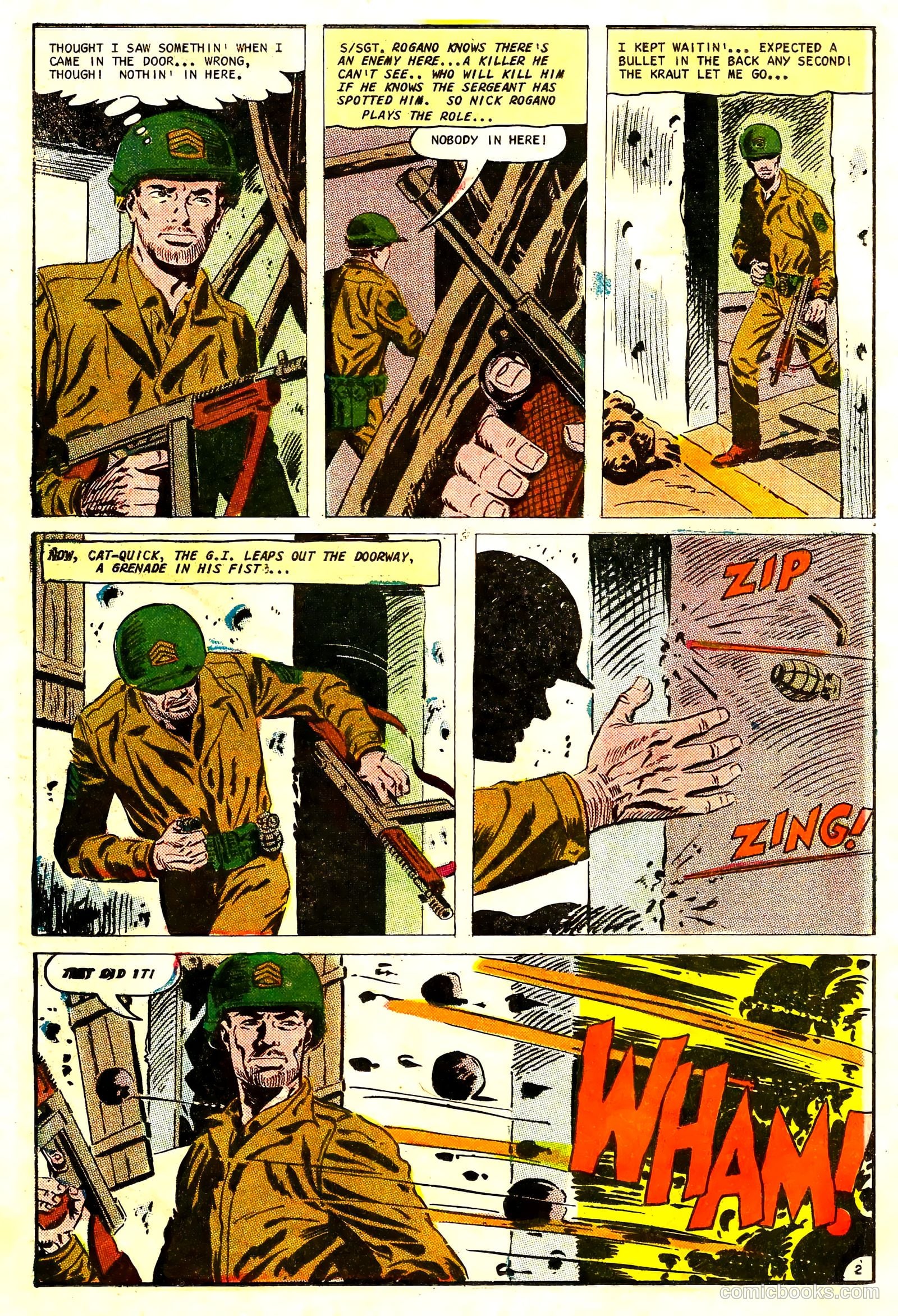 War Heroes #24 (1967) — page 16 of 36