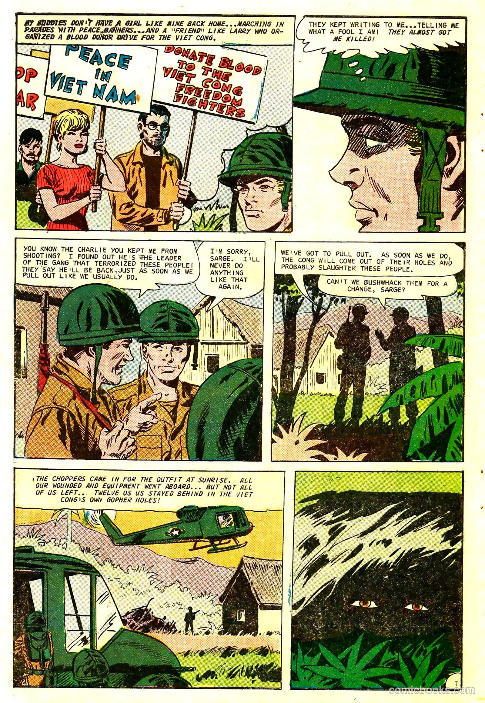 War Heroes #24 (1967) — page 32 of 36