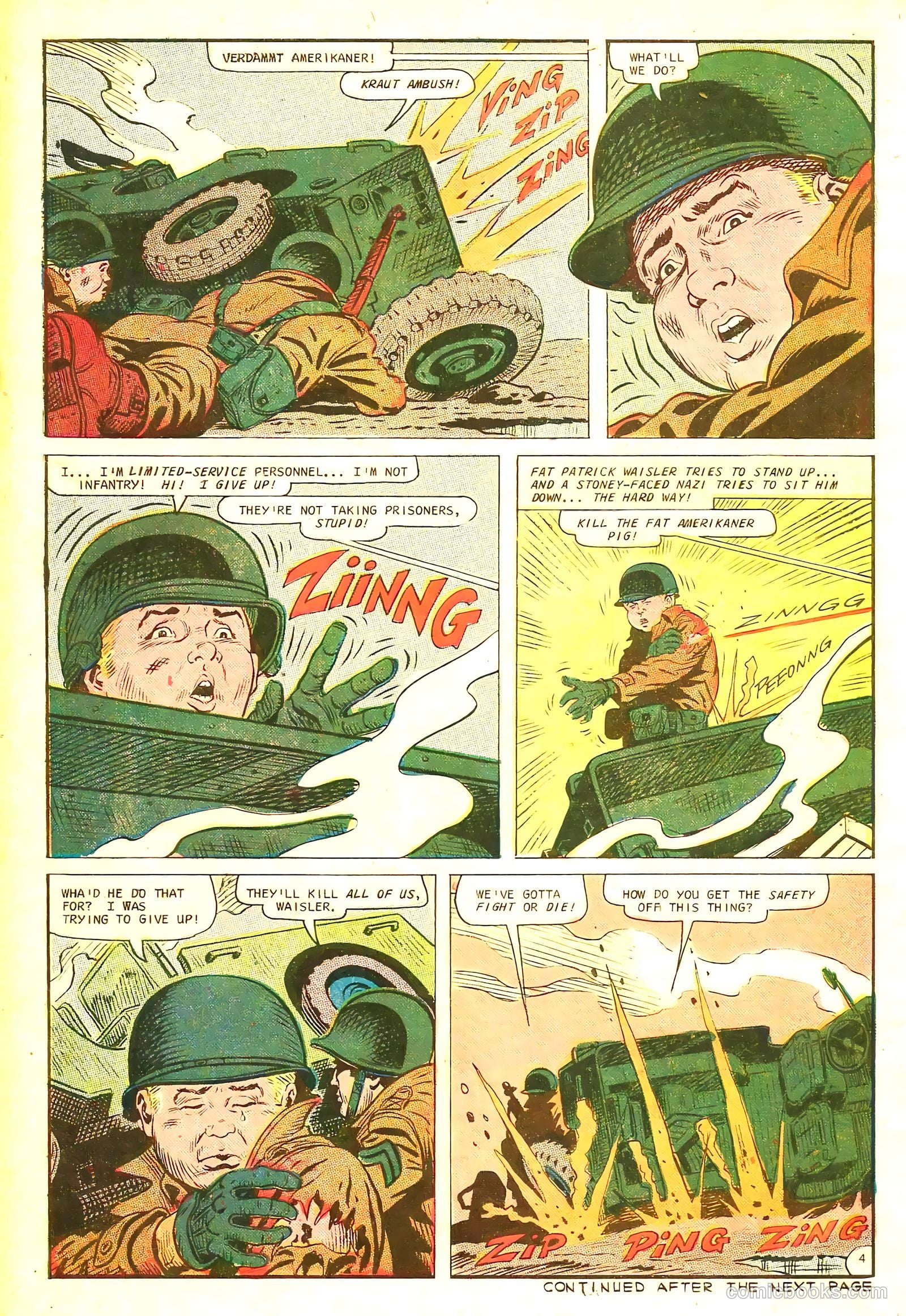 War Heroes #25 (1967) — page 6 of 36