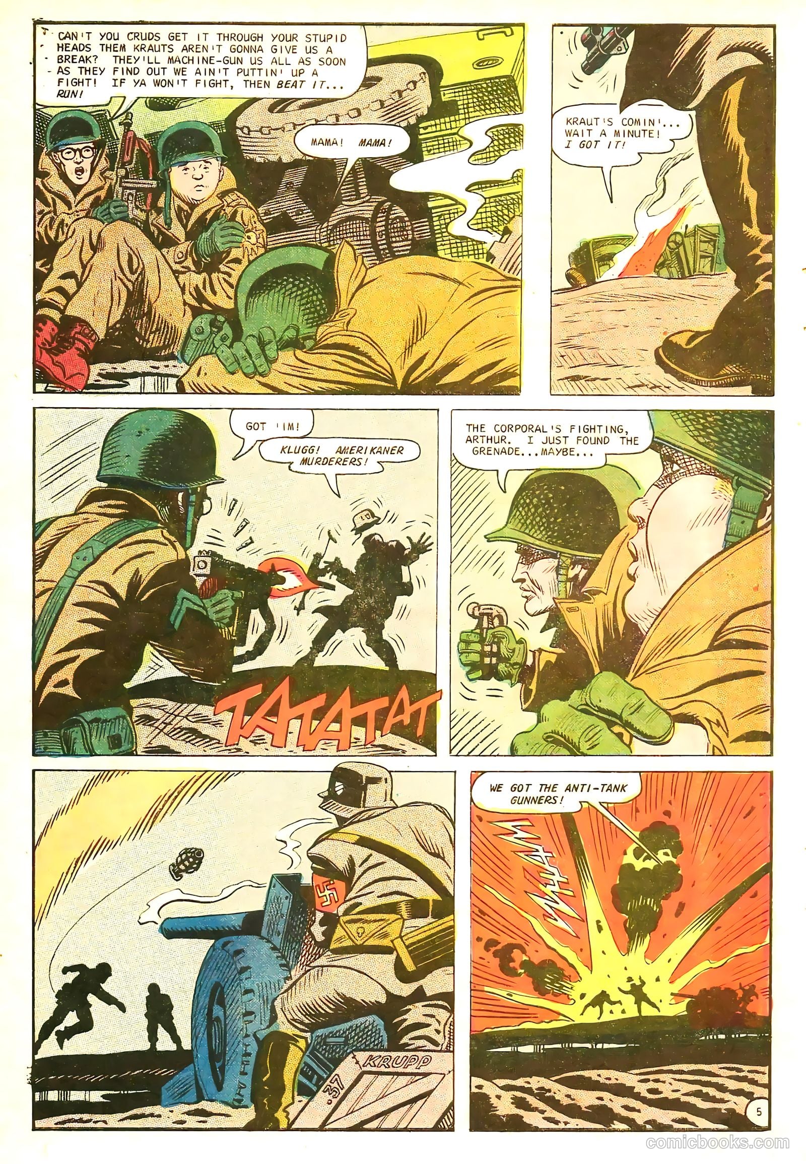 War Heroes #25 (1967) — page 8 of 36