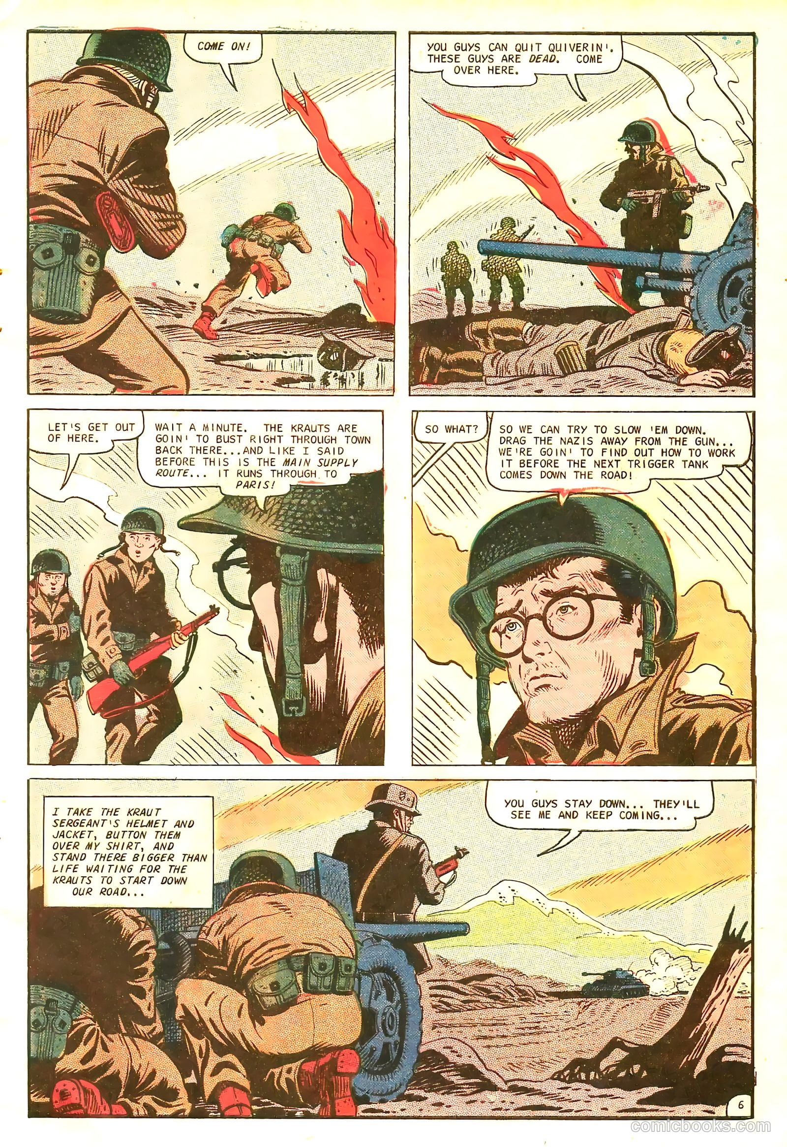 War Heroes #25 (1967) — page 9 of 36