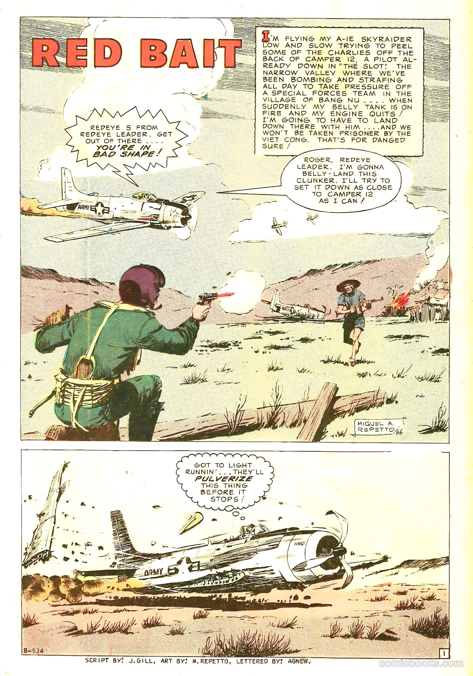 War Heroes #25 (1967) — page 25 of 36