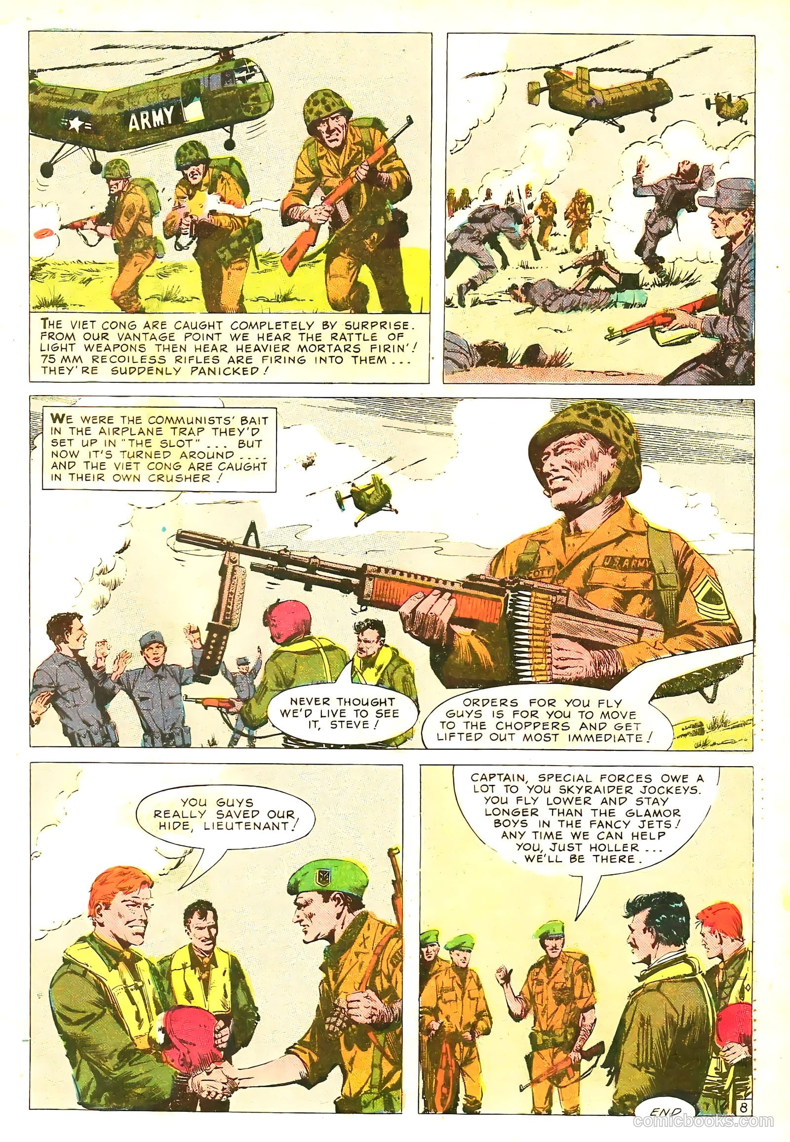 War Heroes #25 (1967) — page 33 of 36