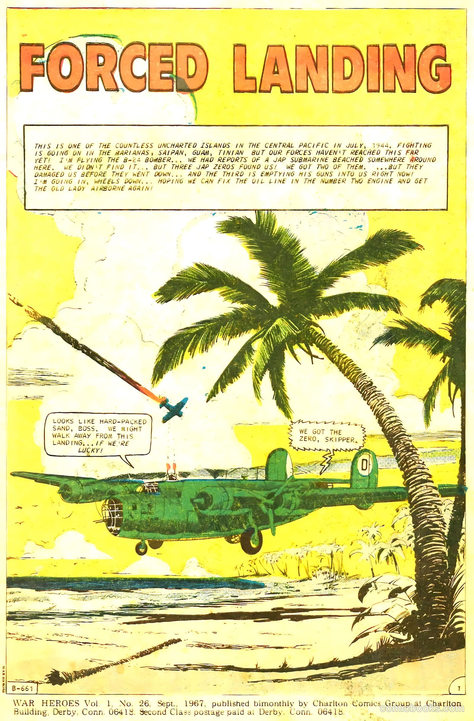 War Heroes #26 (1967) — page 3 of 36