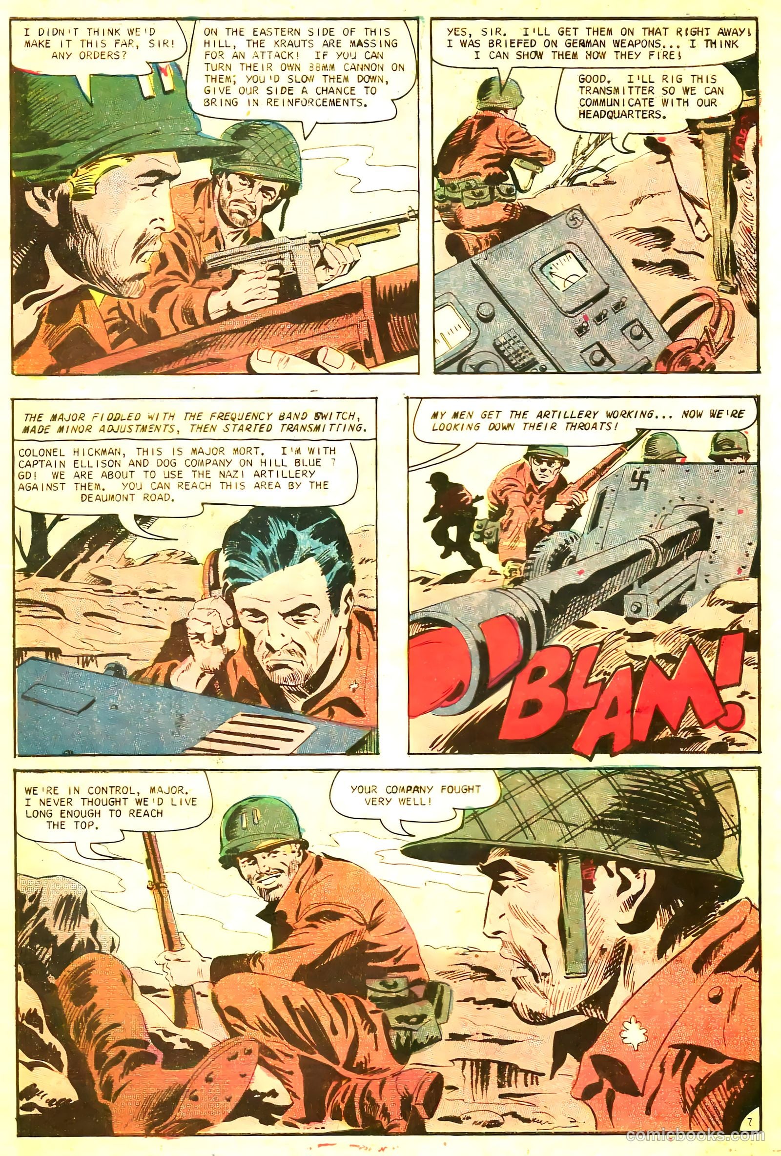 War Heroes #26 (1967) — page 31 of 36