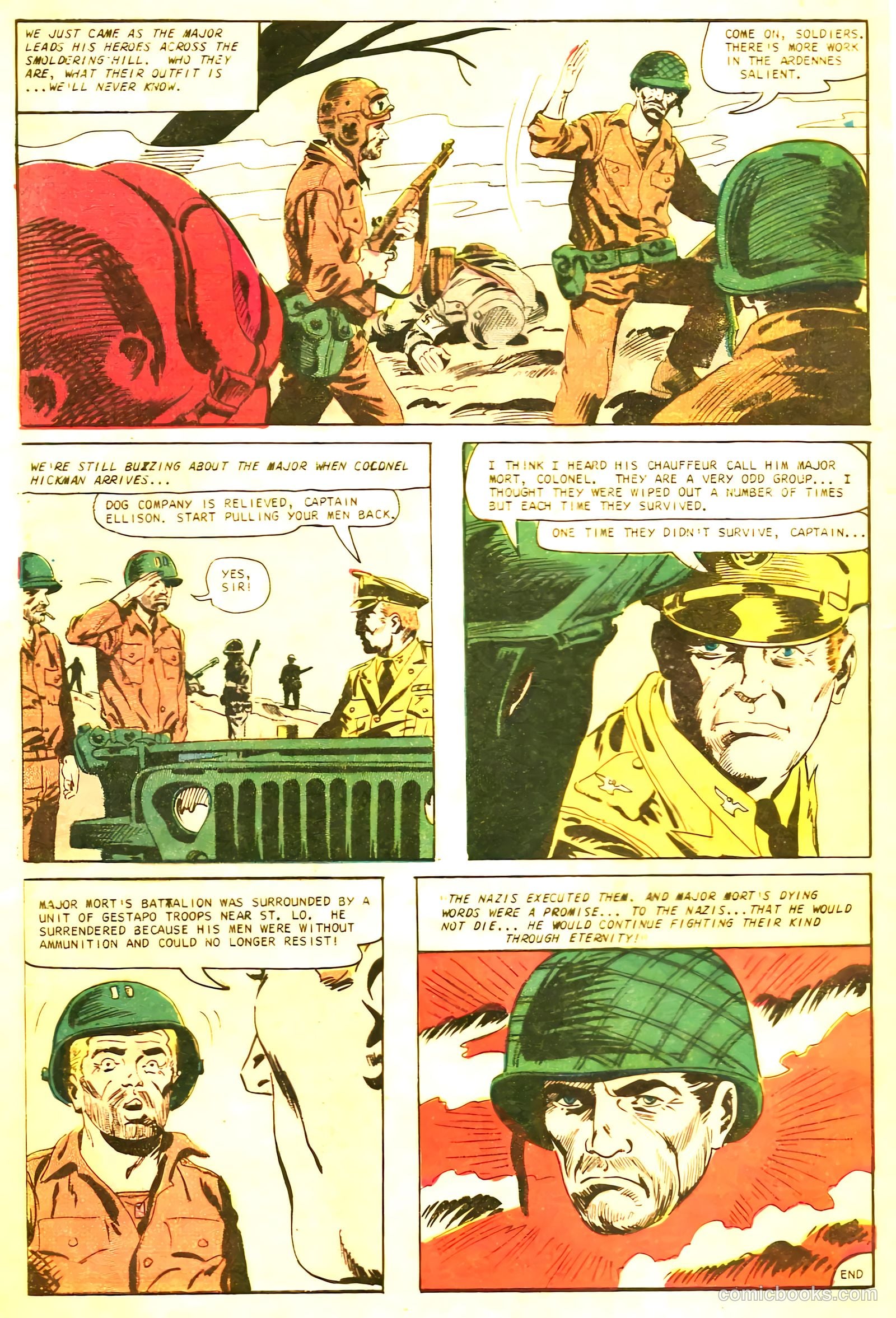 War Heroes #26 (1967) — page 32 of 36
