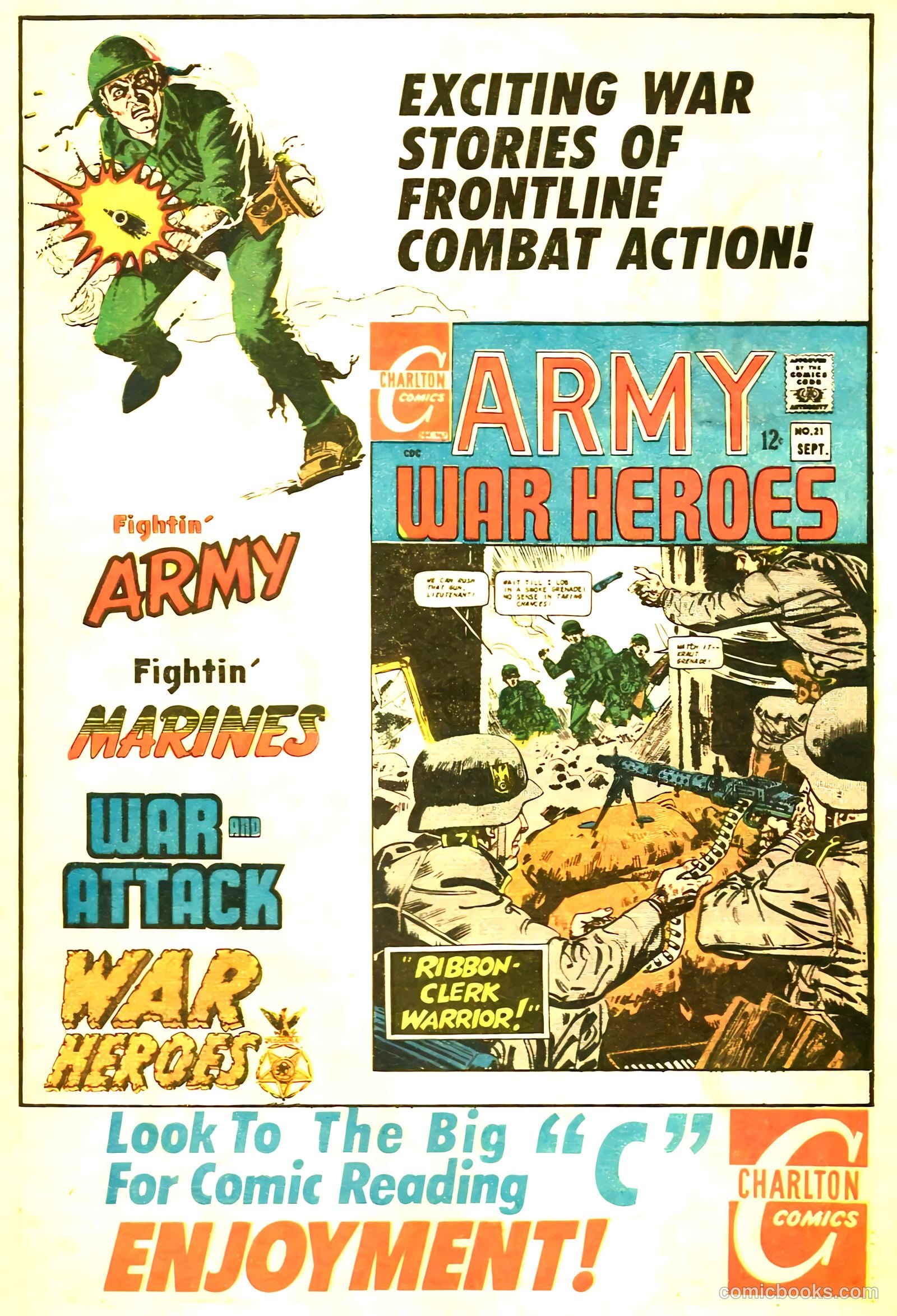 War Heroes #26 (1967) — page 33 of 36