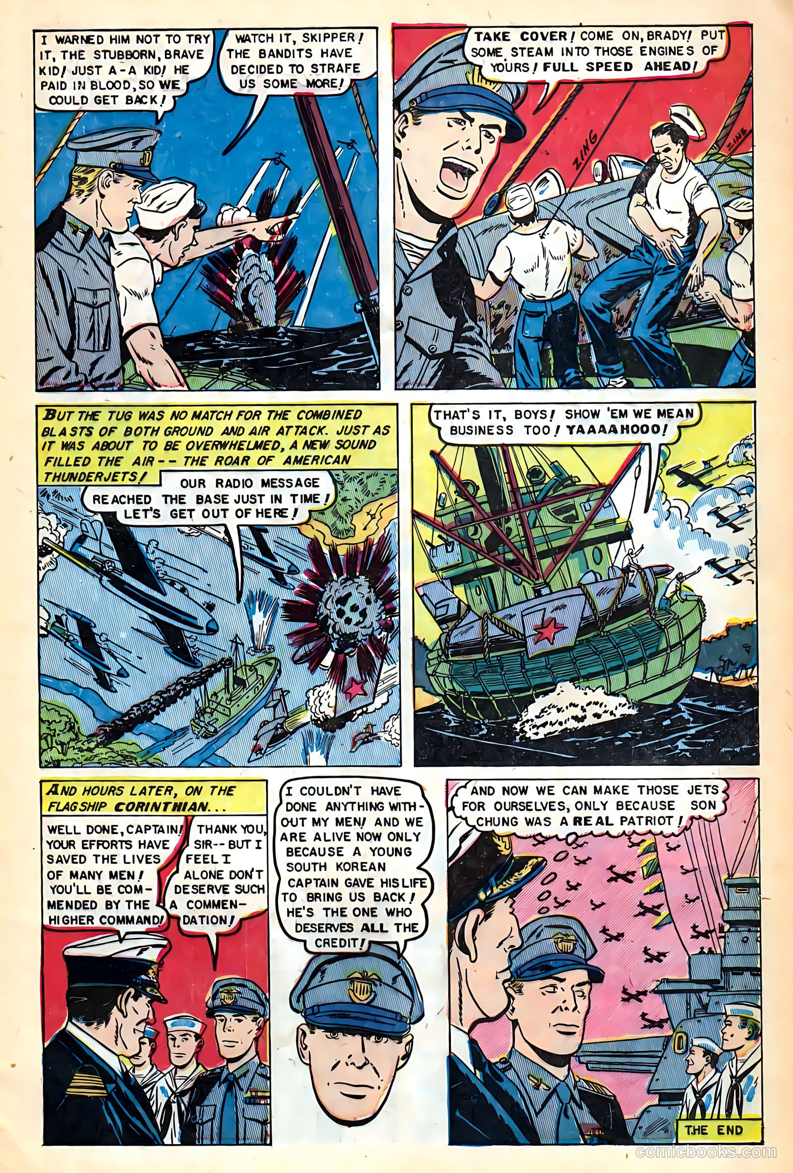 War Heroes #3 (1952) — page 9 of 36
