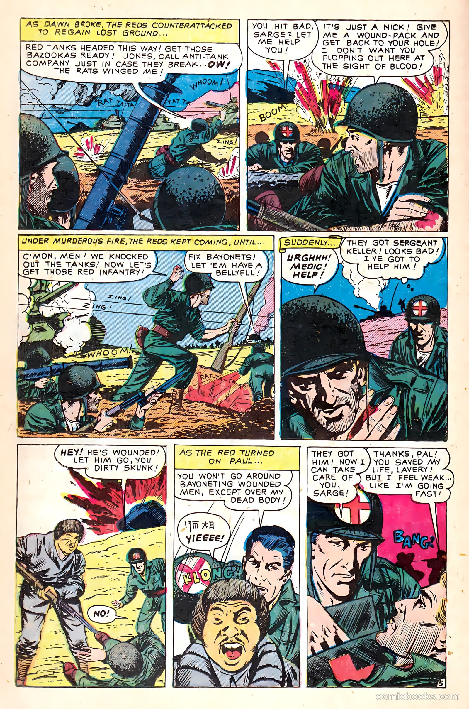 War Heroes #3 (1952) — page 14 of 36