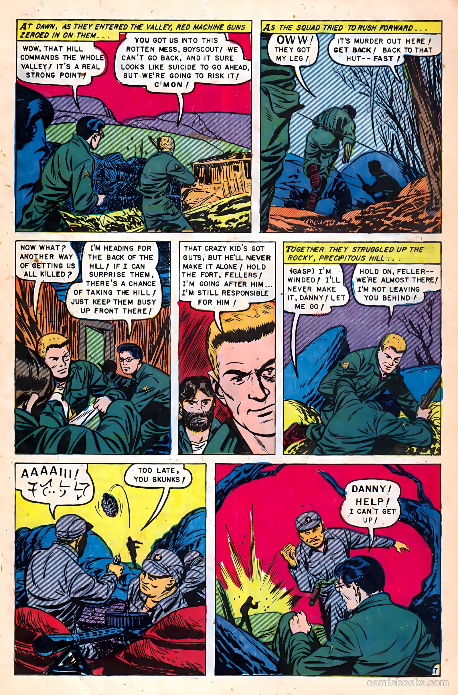 War Heroes #3 (1952) — page 23 of 36