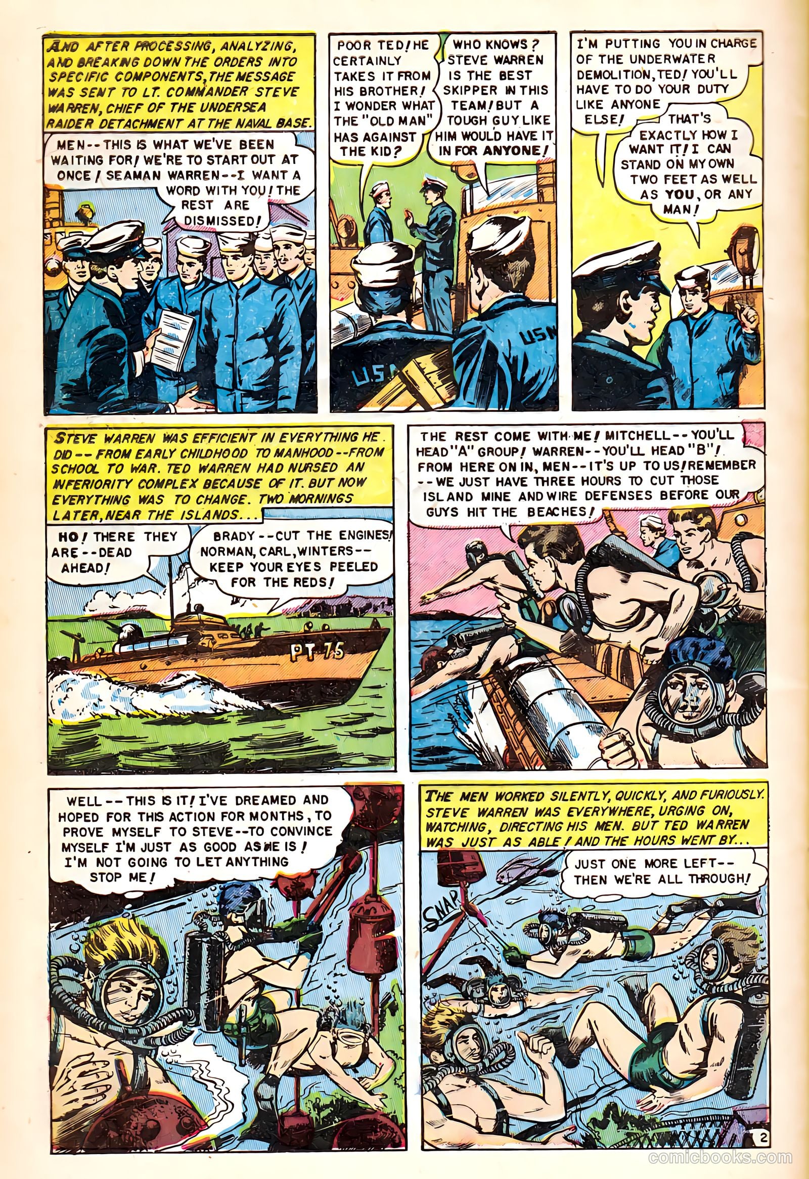 War Heroes #3 (1952) — page 28 of 36