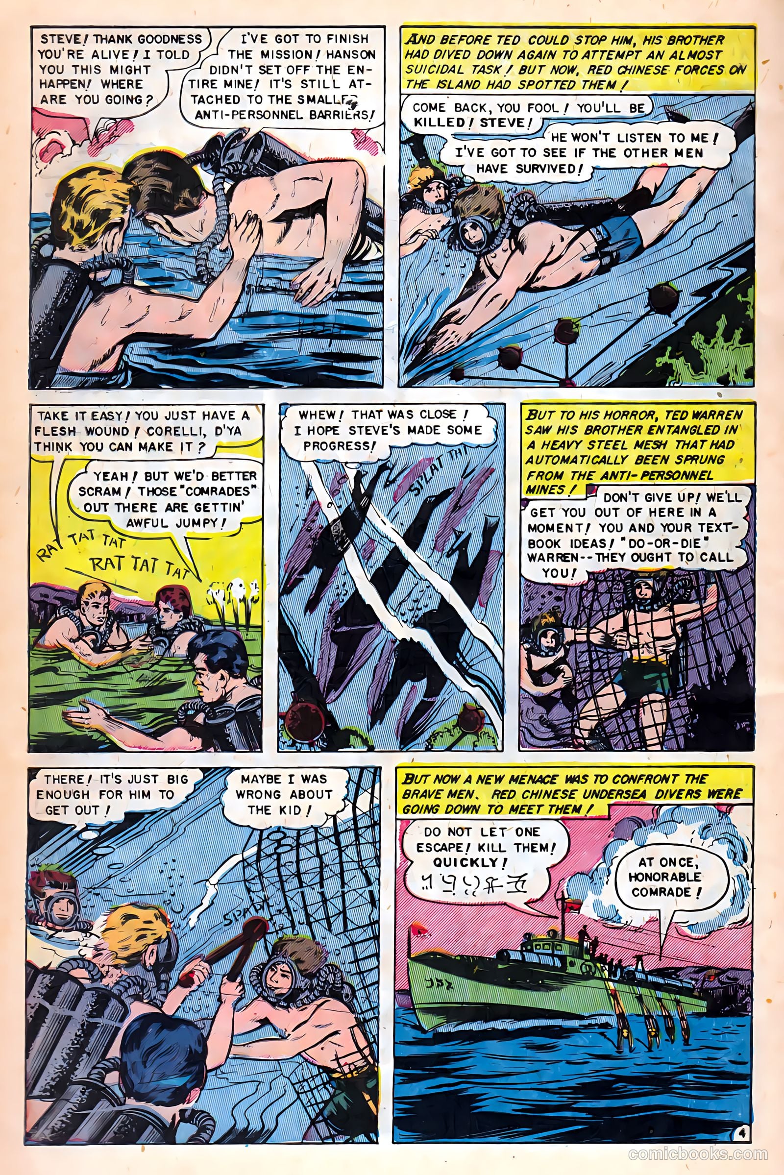 War Heroes #3 (1952) — page 30 of 36