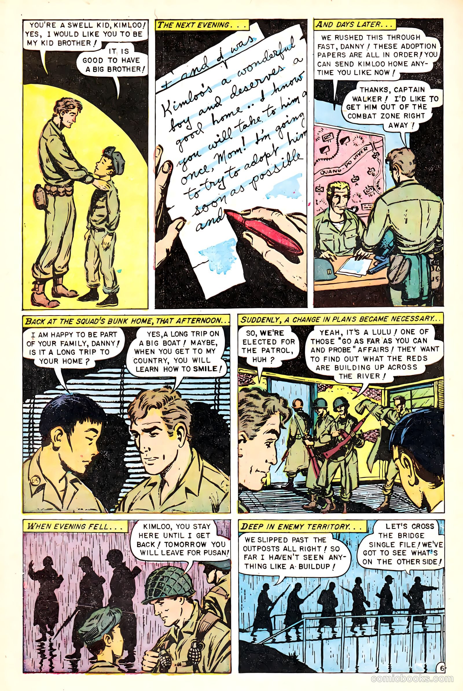 War Heroes #4 (1952) — page 8 of 36