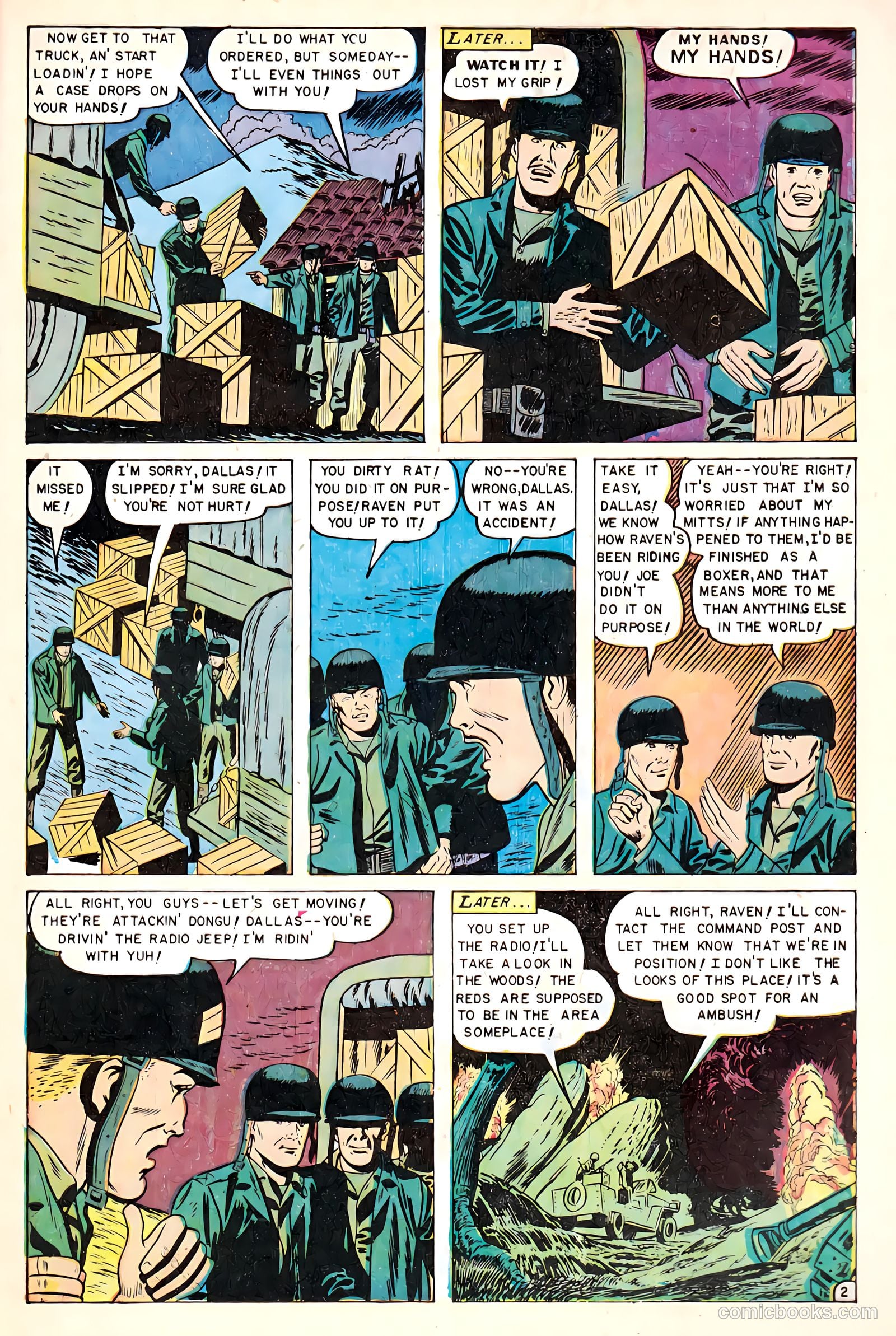 War Heroes #4 (1952) — page 29 of 36