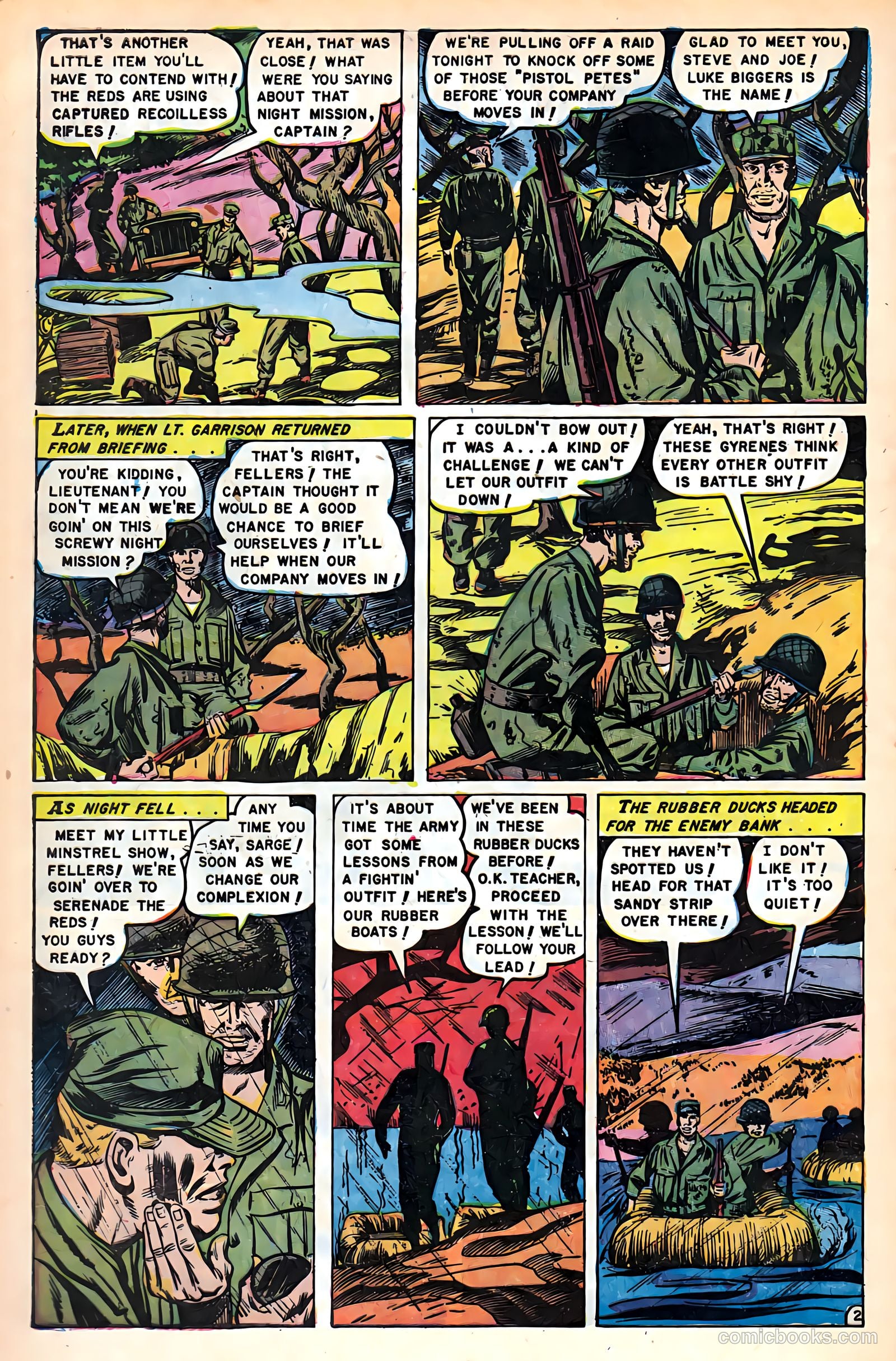 War Heroes #5 (1952) — page 4 of 36
