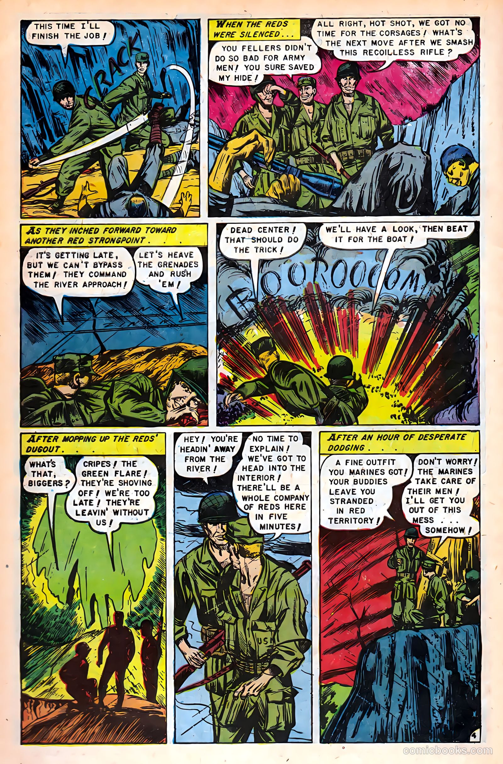 War Heroes #5 (1952) — page 6 of 36