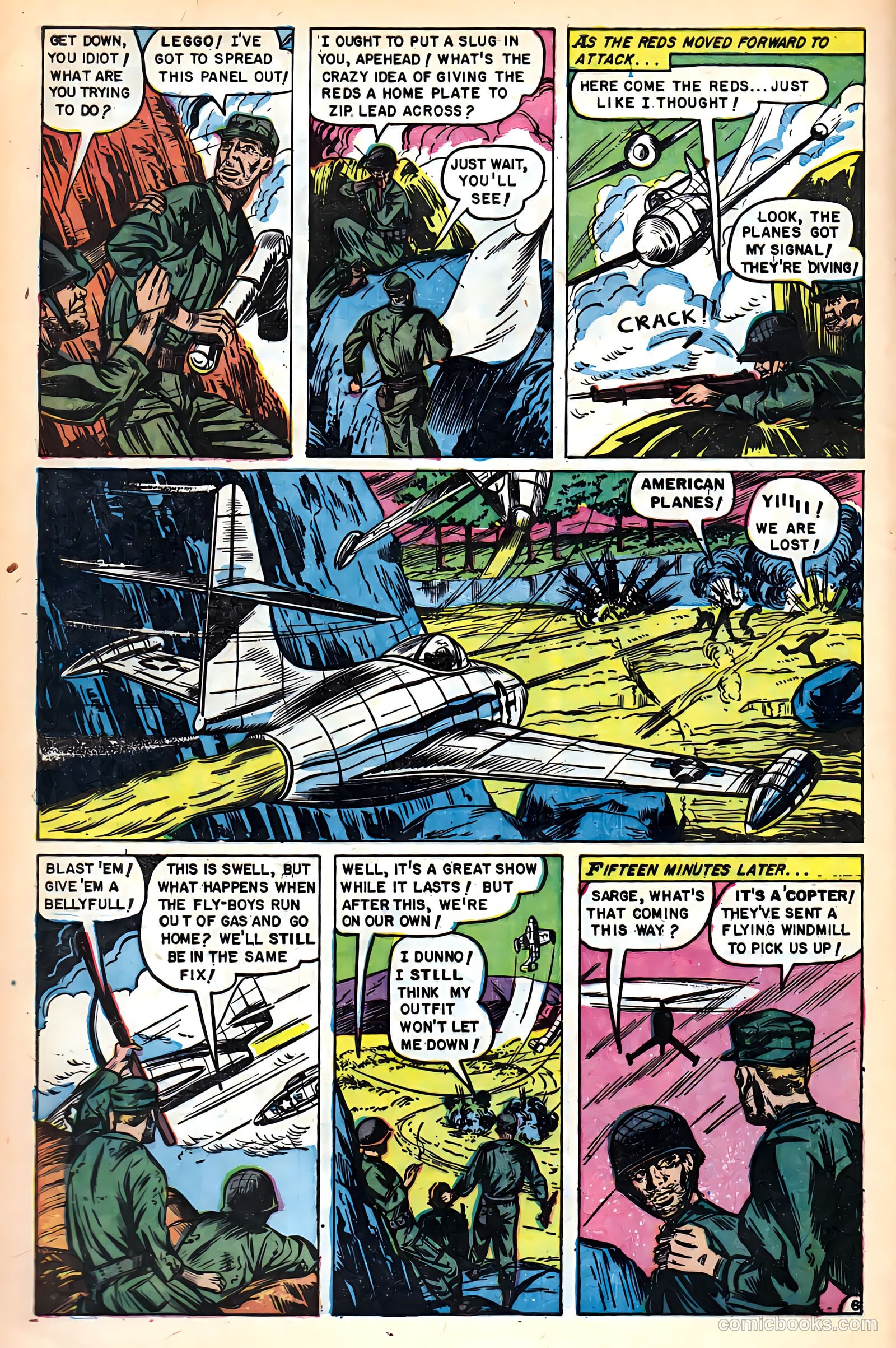 War Heroes #5 (1952) — page 8 of 36