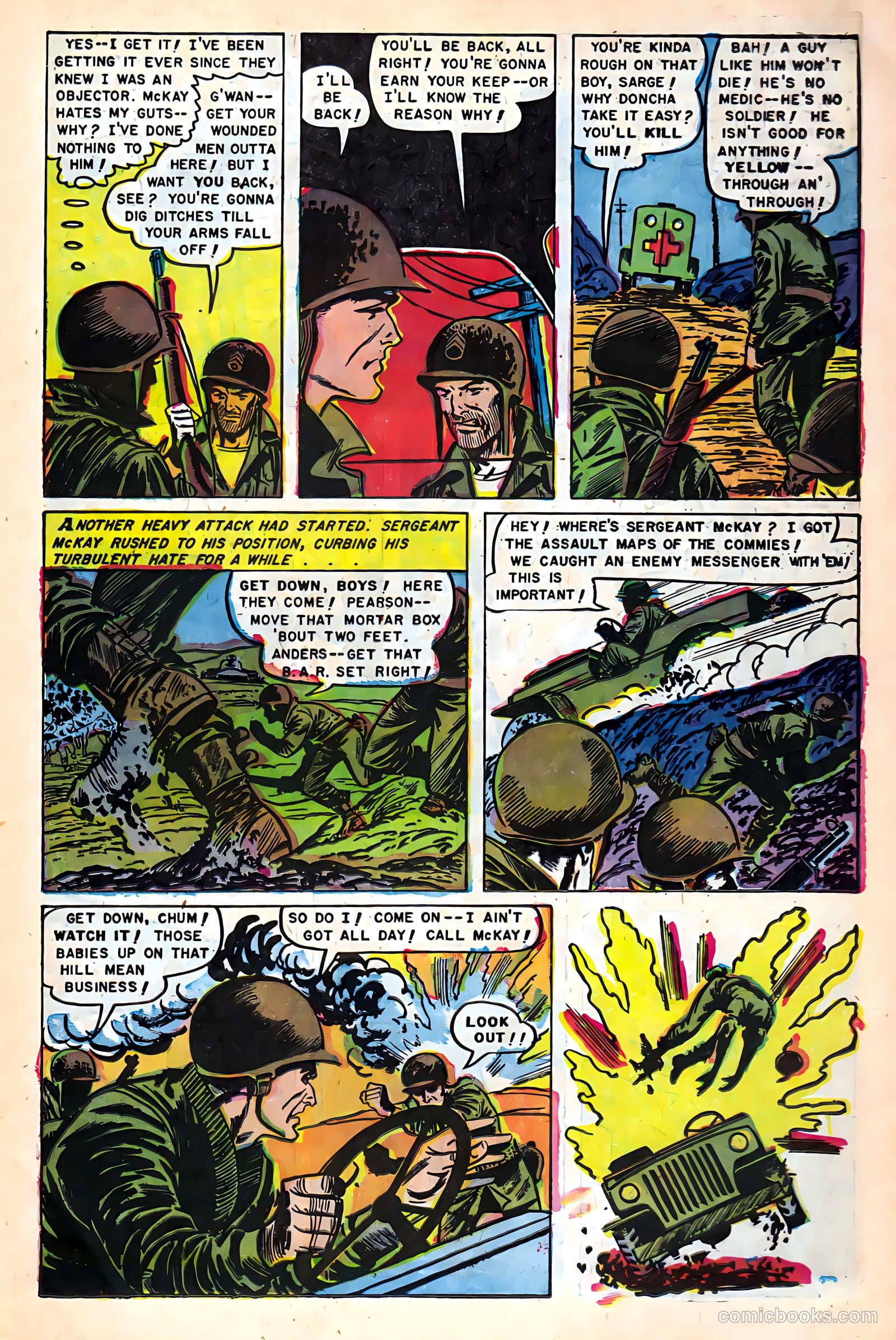 War Heroes #5 (1952) — page 11 of 36