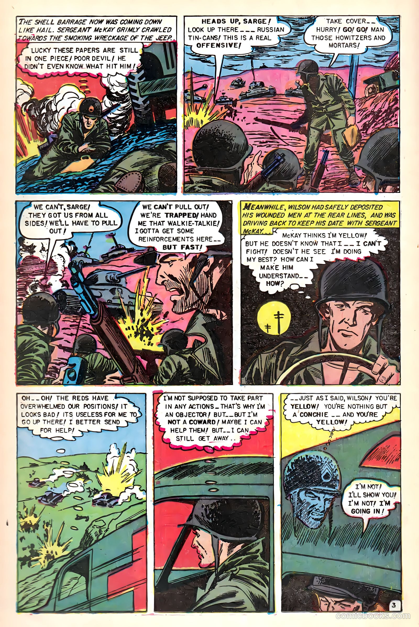War Heroes #5 (1952) — page 12 of 36