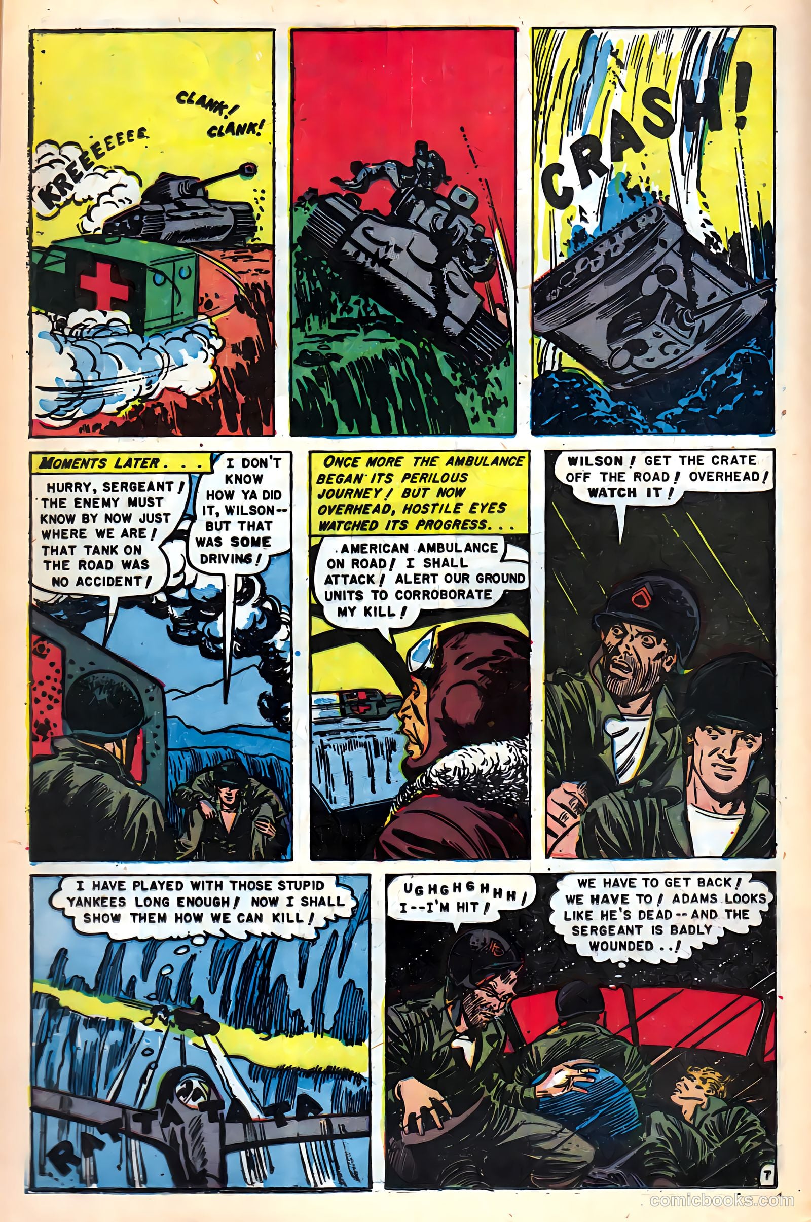 War Heroes #5 (1952) — page 16 of 36
