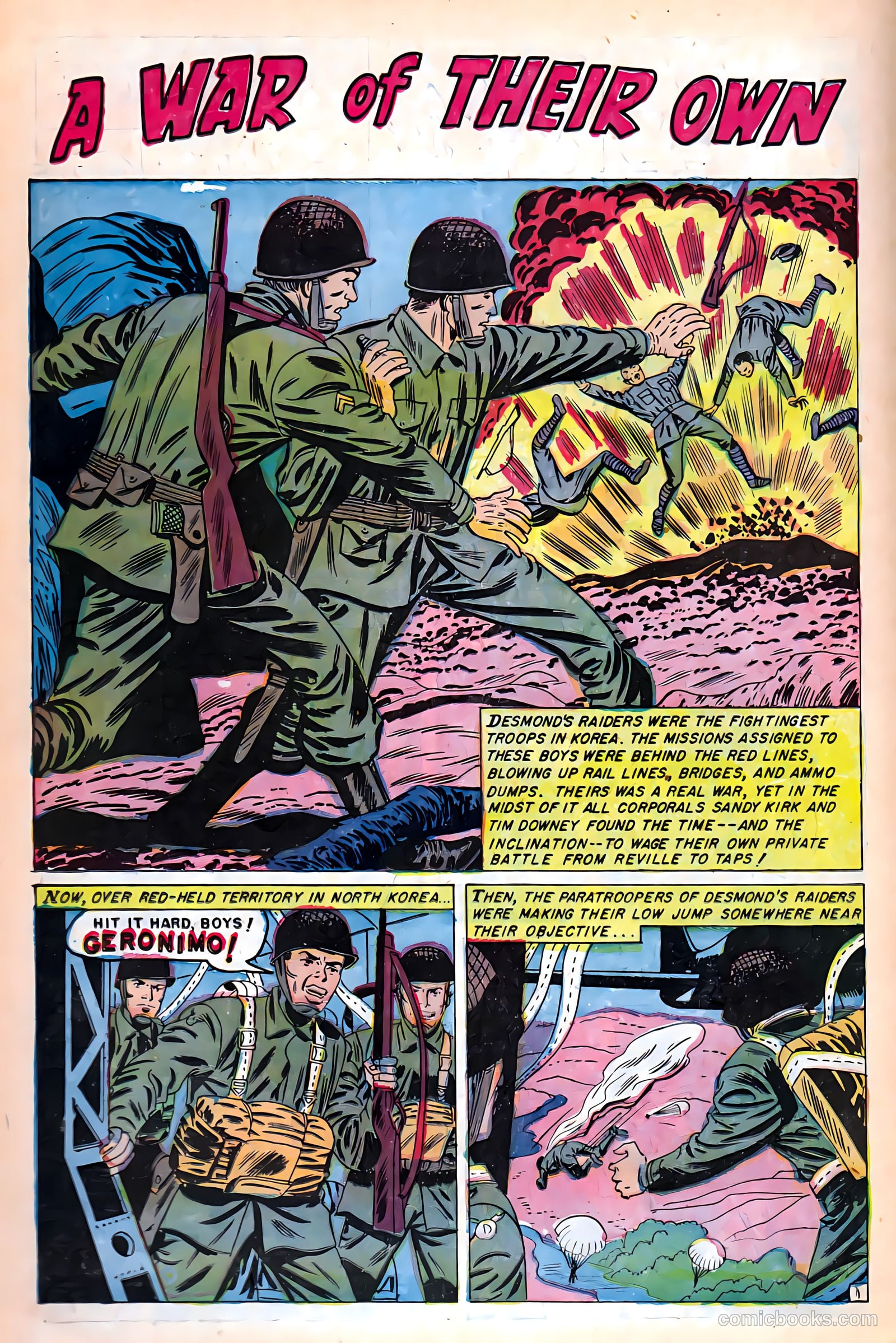 War Heroes #5 (1952) — page 18 of 36