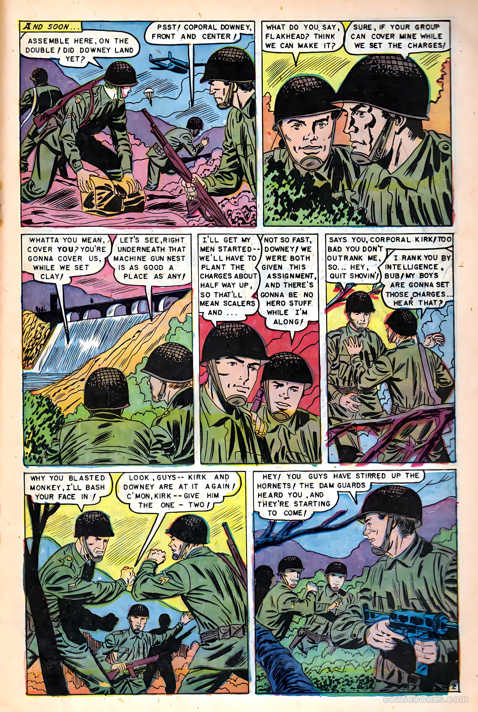 War Heroes #5 (1952) — page 19 of 36