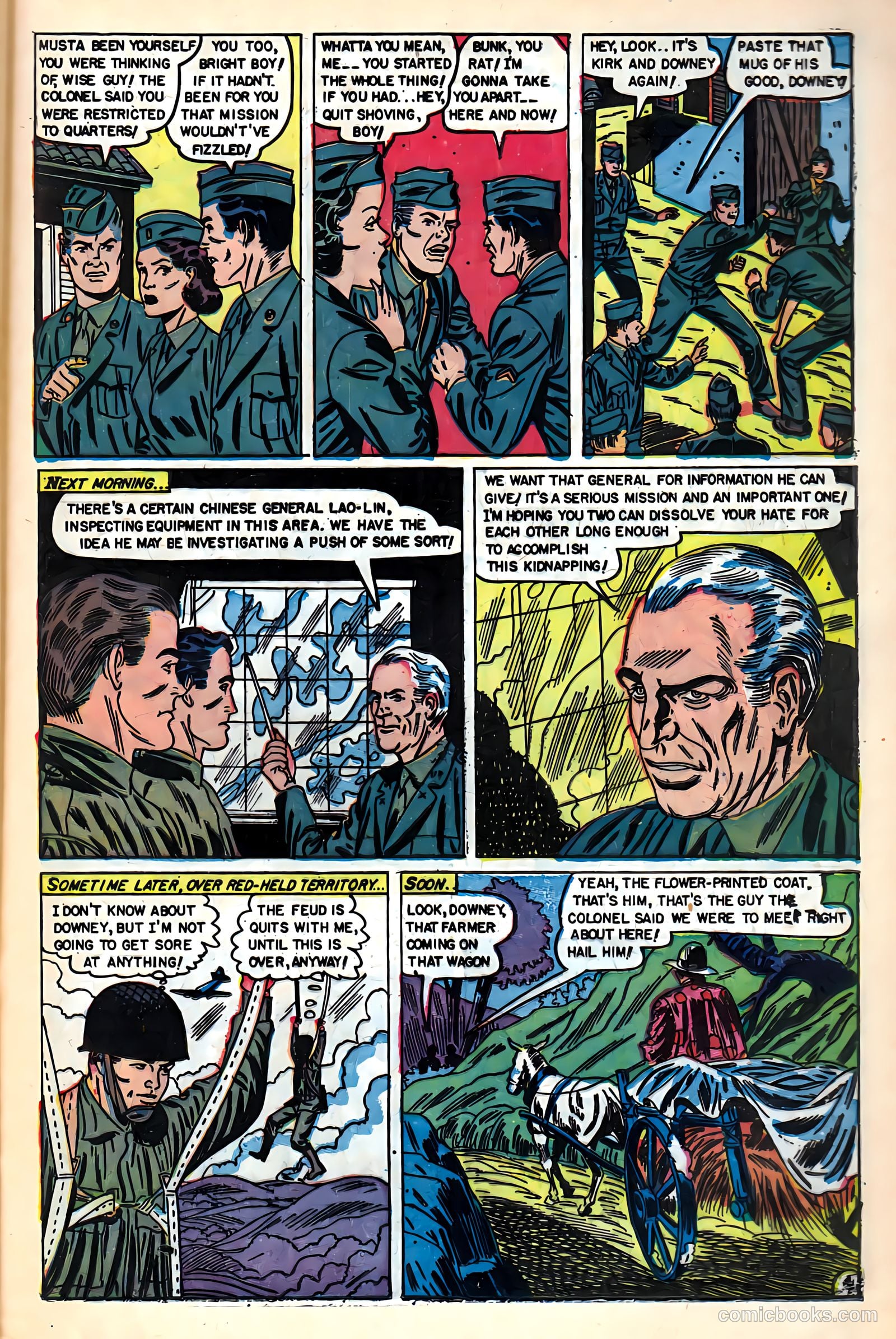 War Heroes #5 (1952) — page 21 of 36