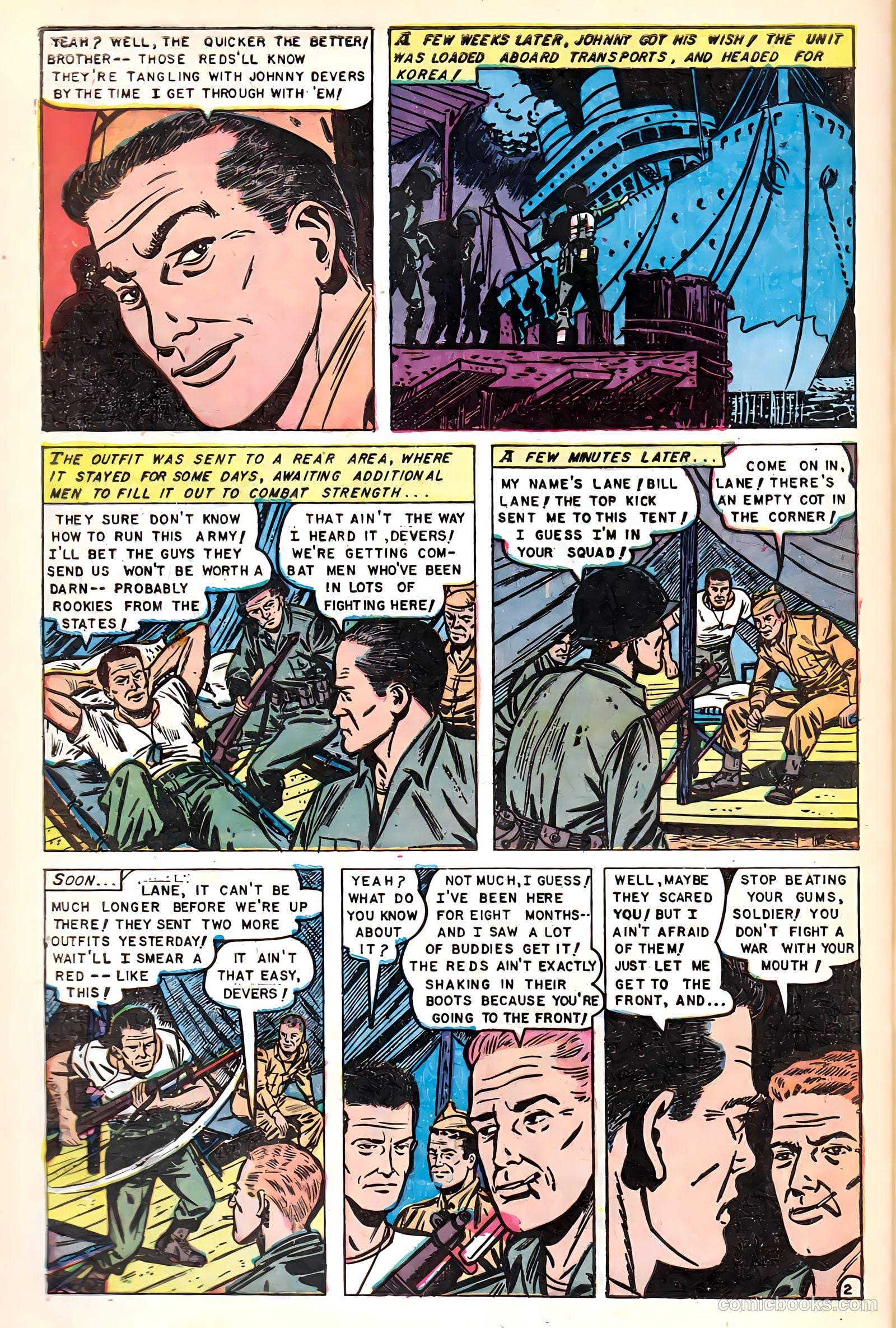 War Heroes #5 (1952) — page 28 of 36