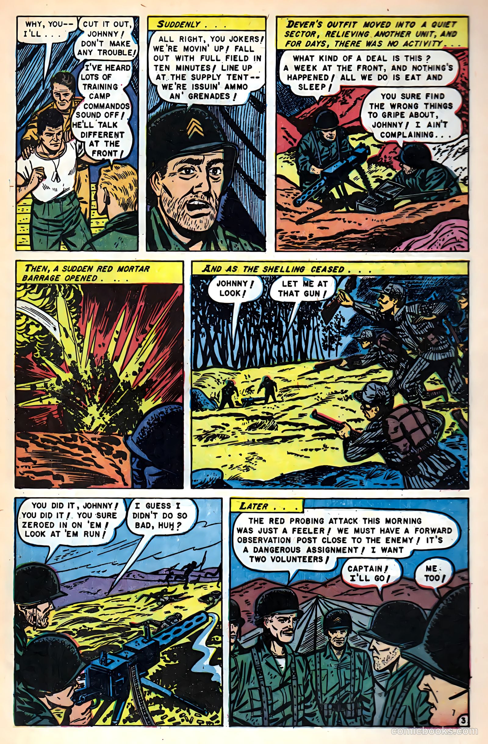 War Heroes #5 (1952) — page 29 of 36