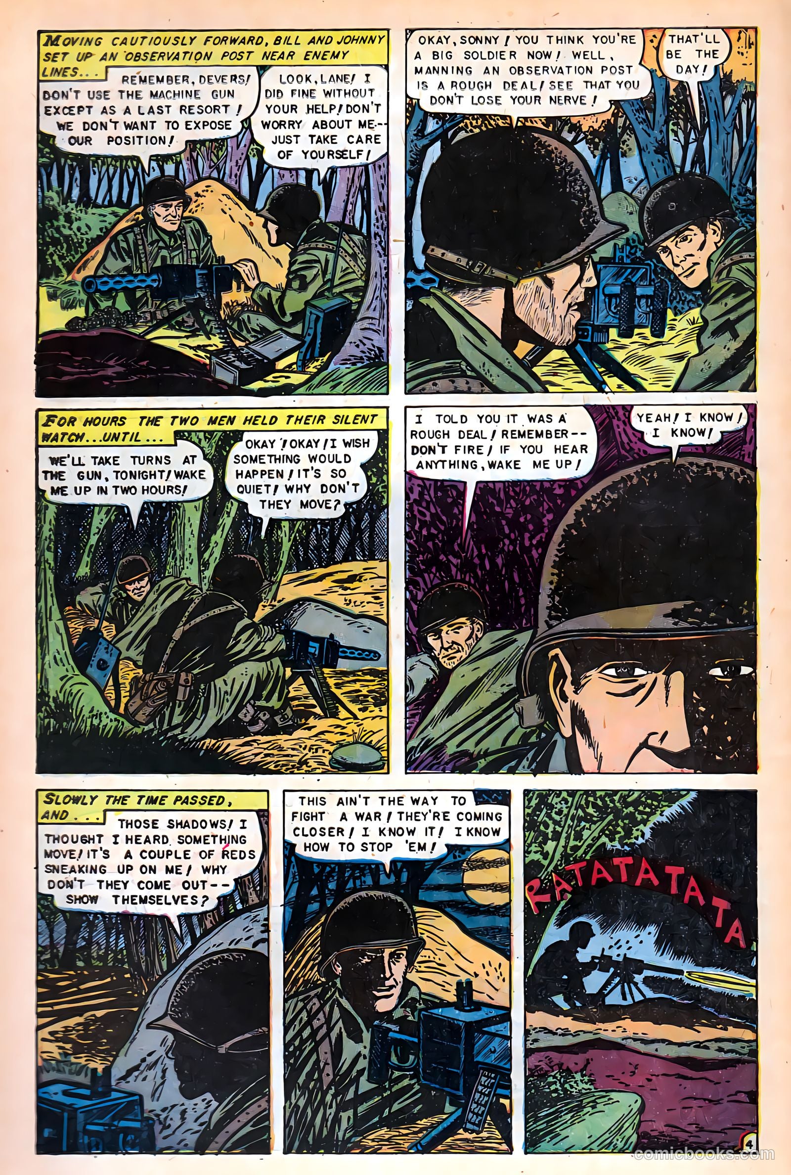 War Heroes #5 (1952) — page 30 of 36