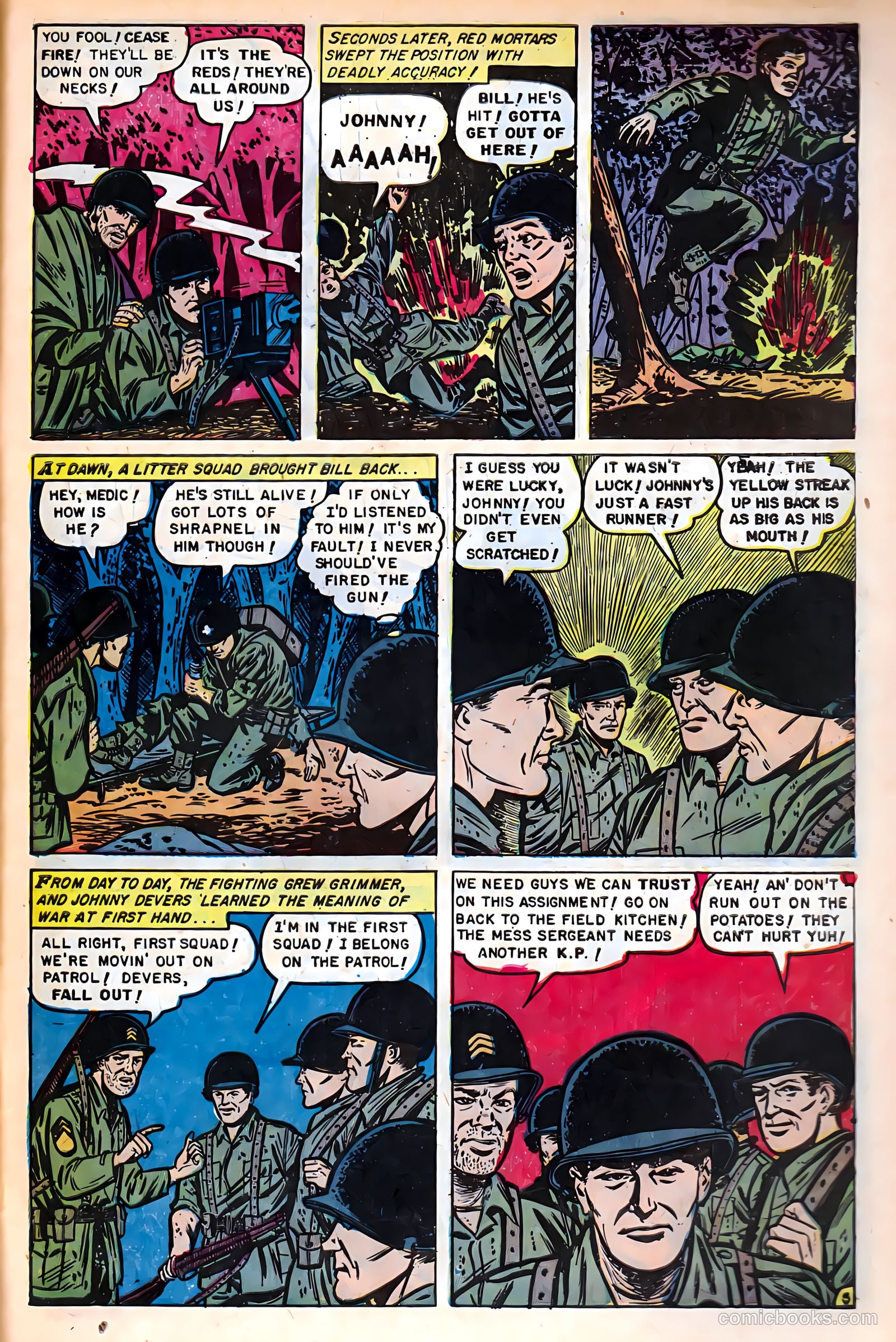 War Heroes #5 (1952) — page 31 of 36