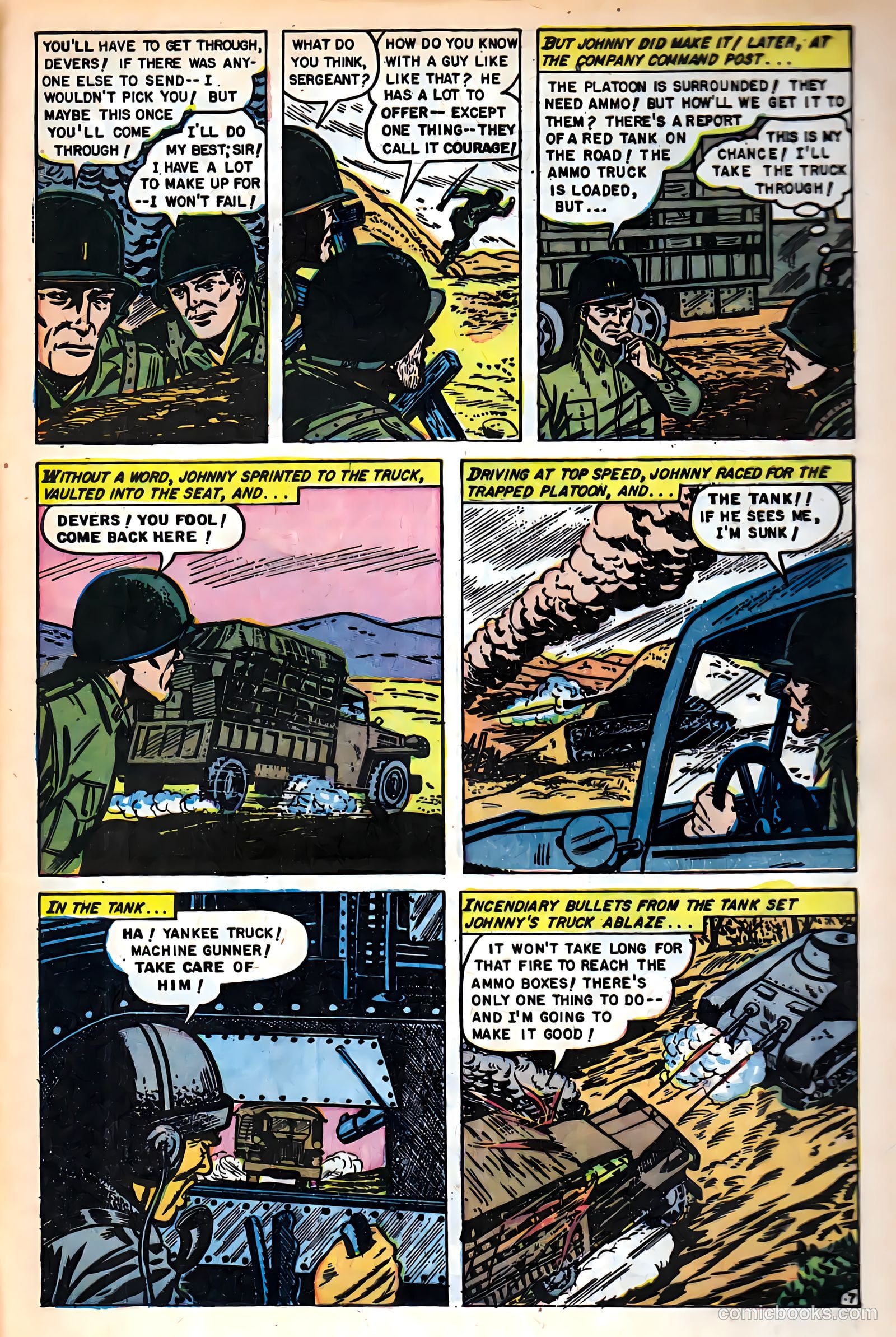 War Heroes #5 (1952) — page 33 of 36