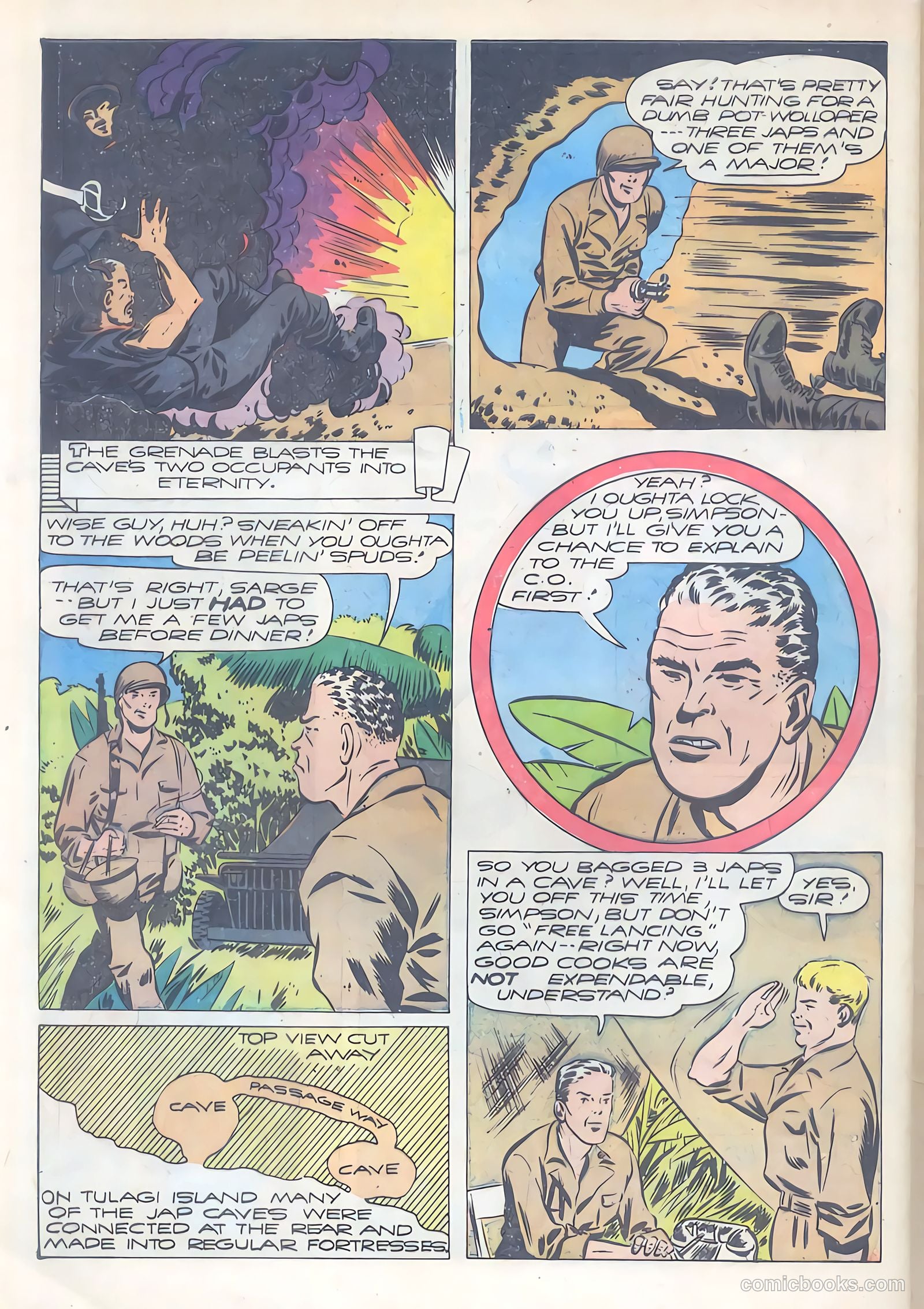 War Heroes #5 (1963) — page 60 of 68