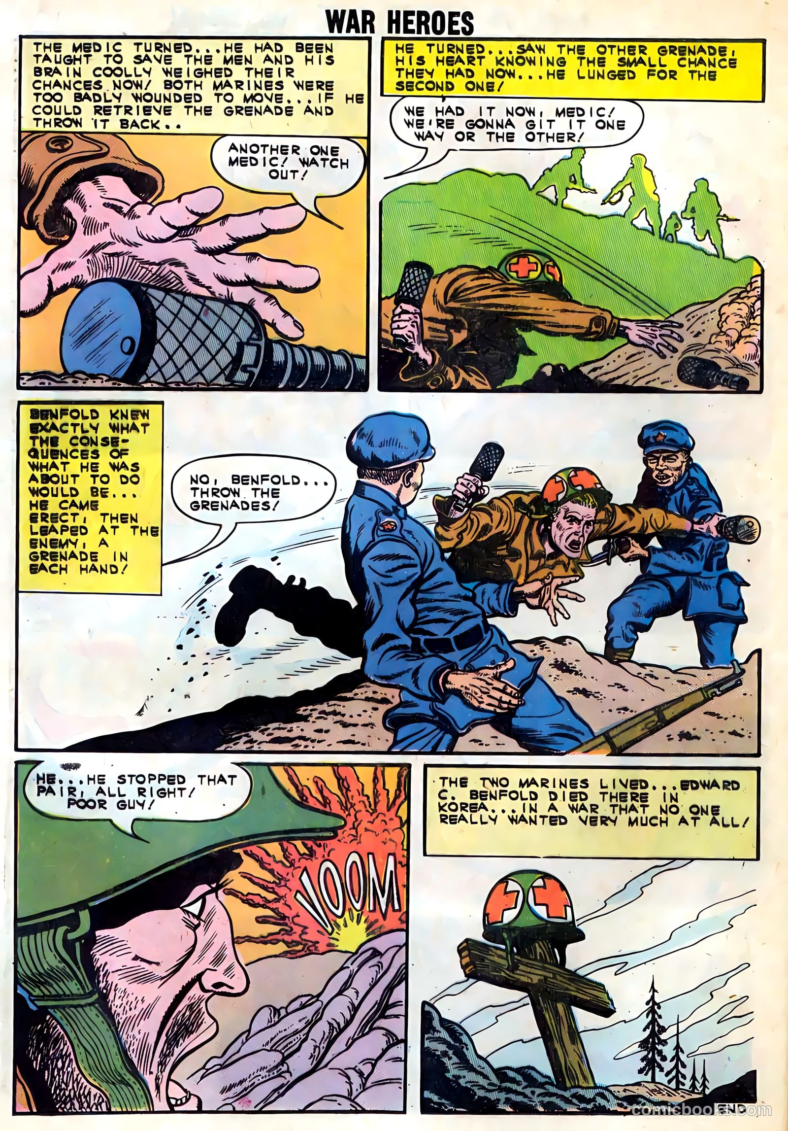 War Heroes #6 (1963) — page 21 of 29
