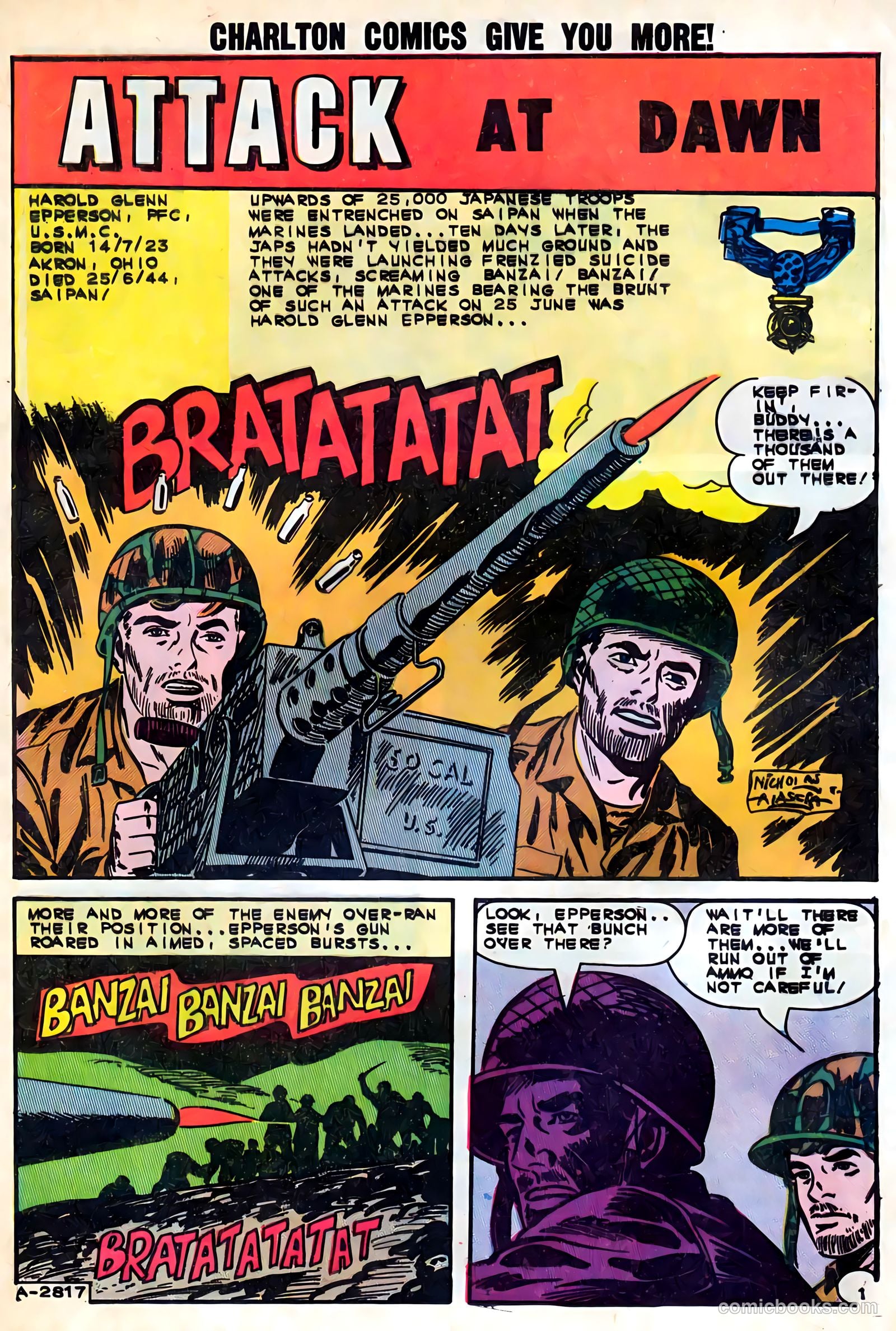 War Heroes #6 (1963) — page 22 of 29