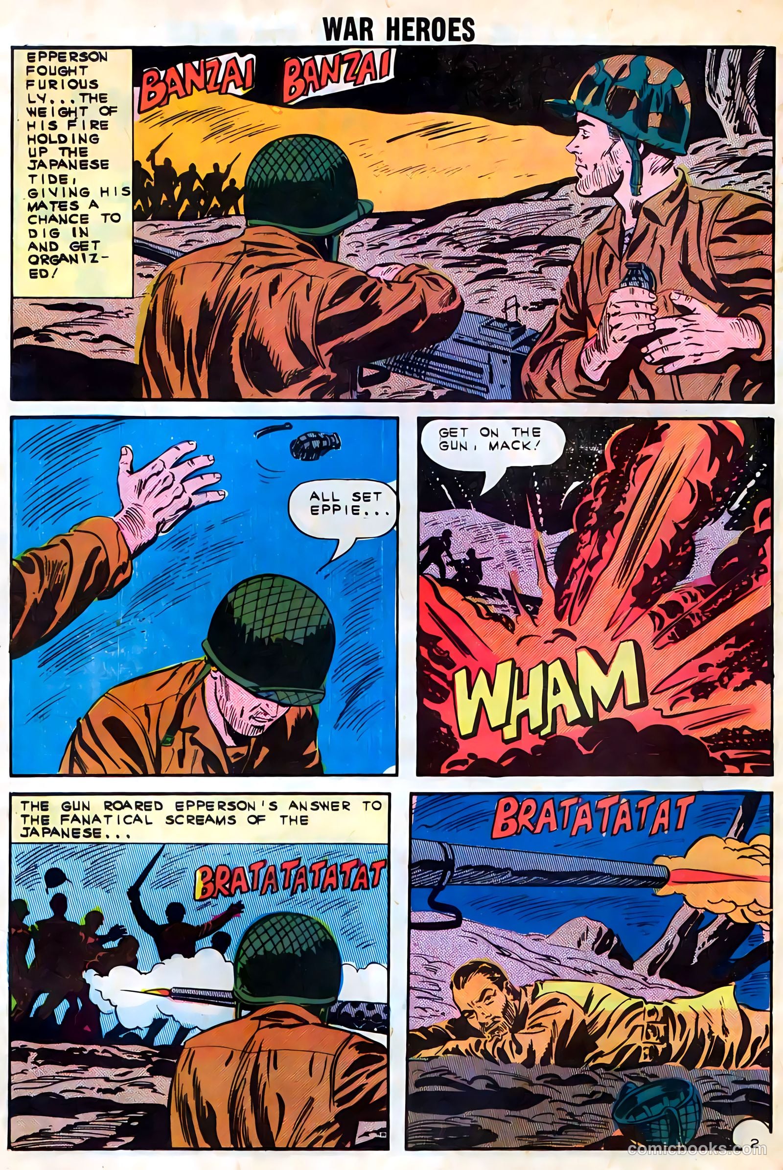 War Heroes #6 (1963) — page 23 of 29