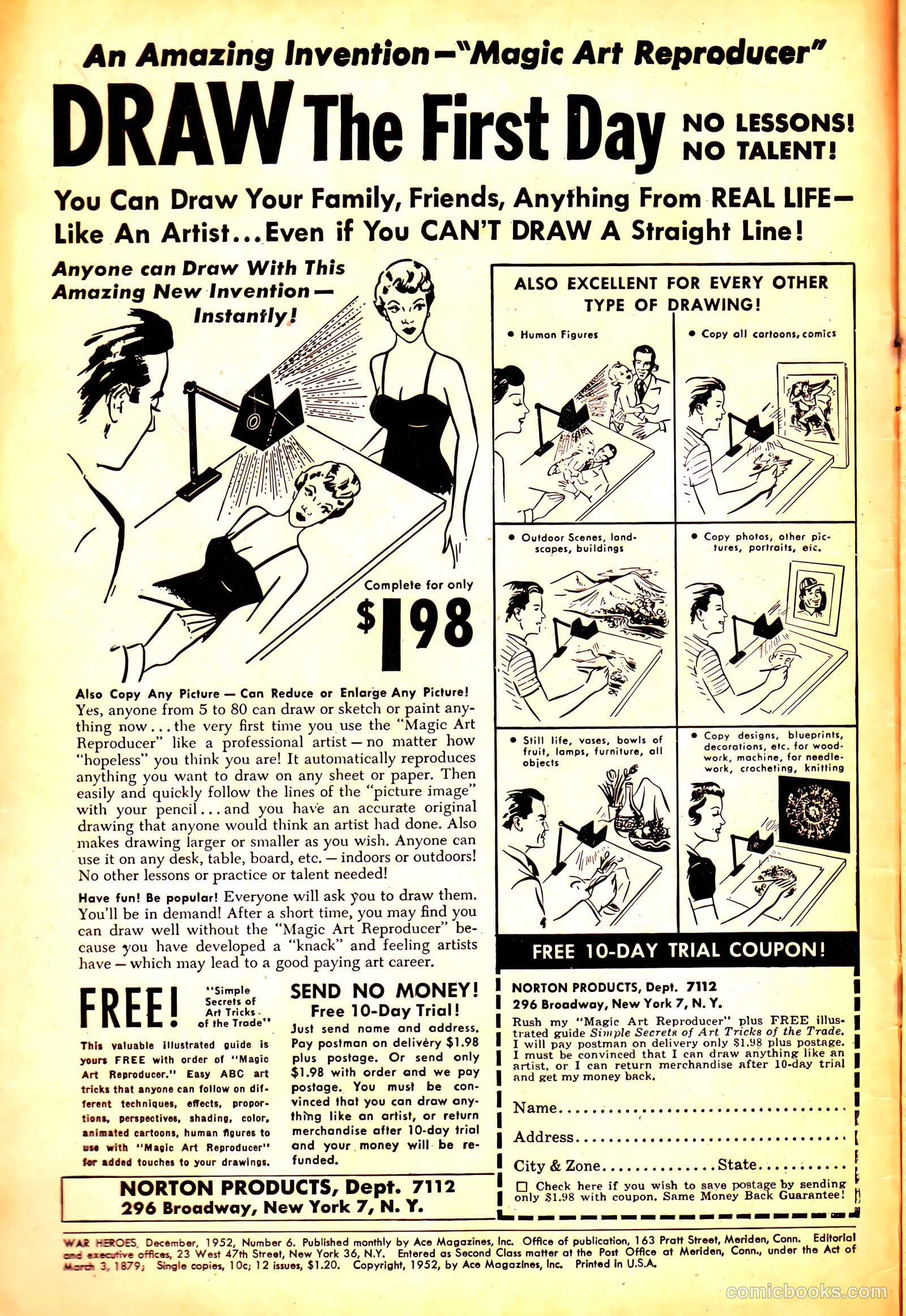 War Heroes #6 (1952) — page 2 of 36