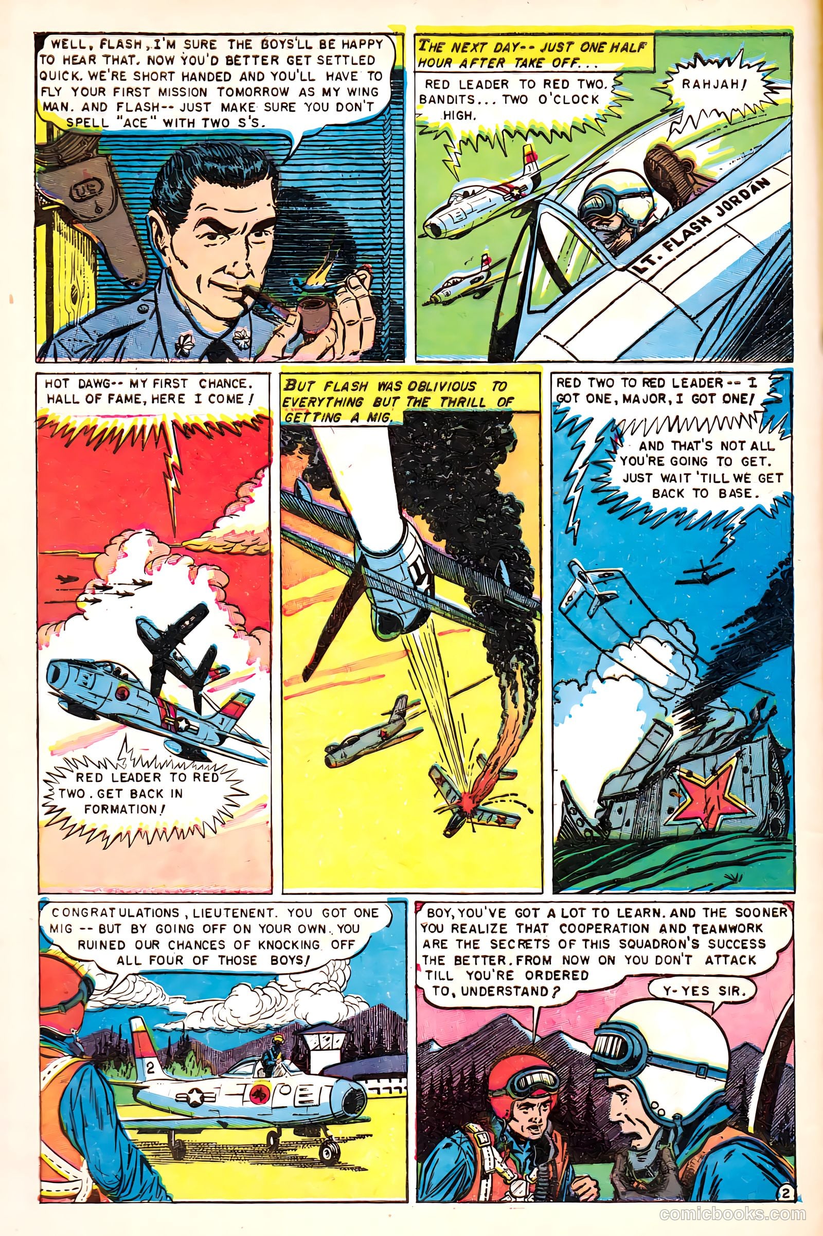War Heroes #6 (1952) — page 4 of 36