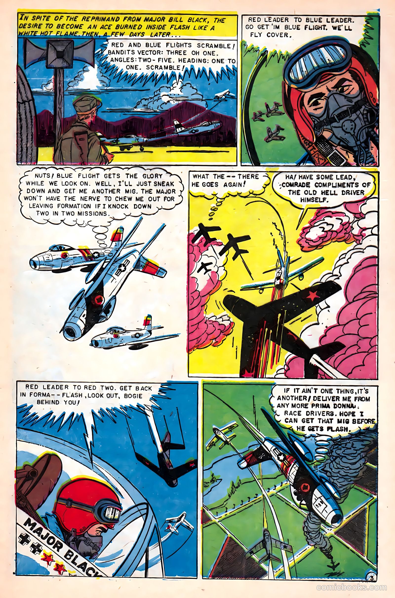 War Heroes #6 (1952) — page 5 of 36